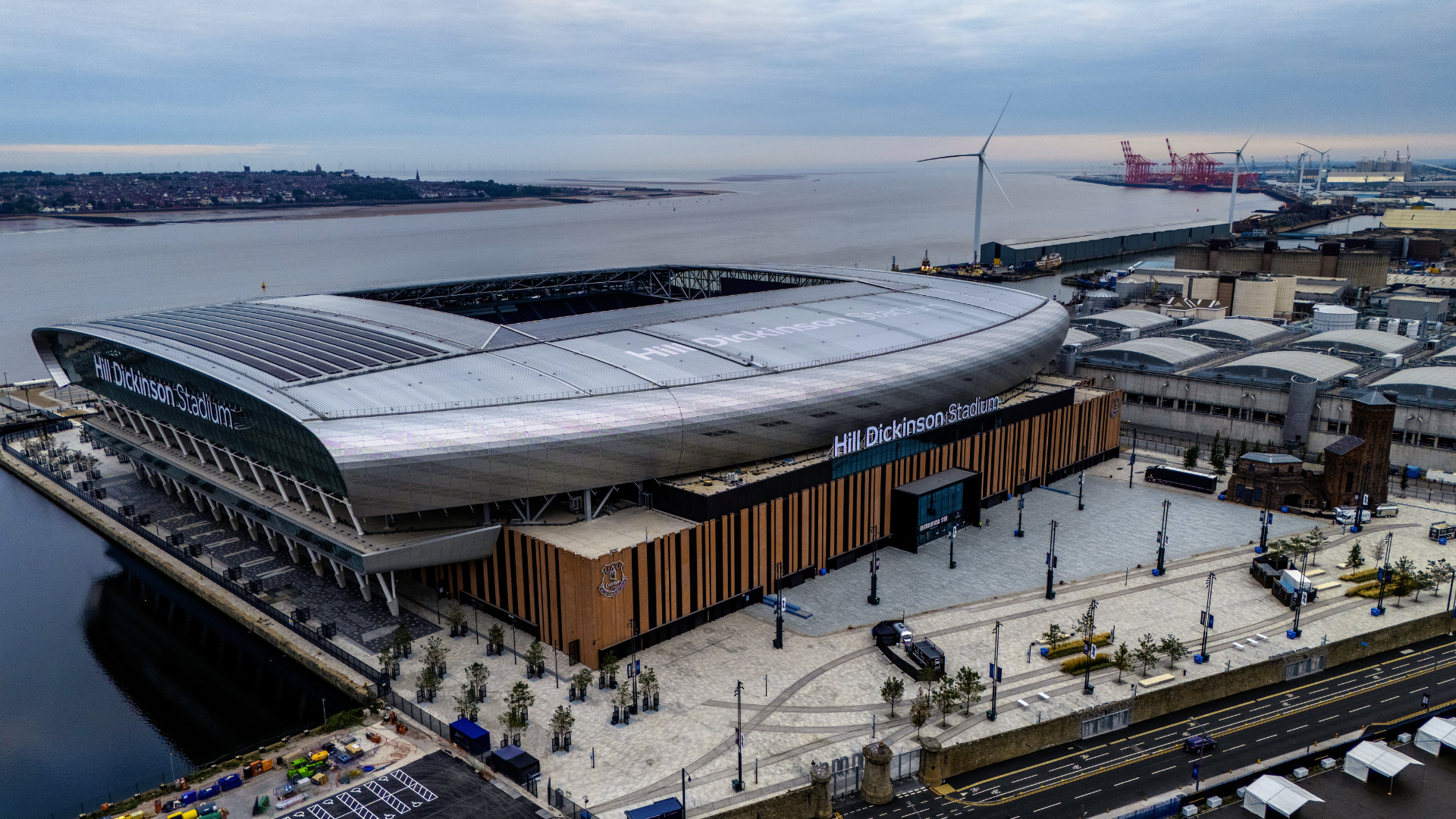 I dag debuterer Everton på ny stadion