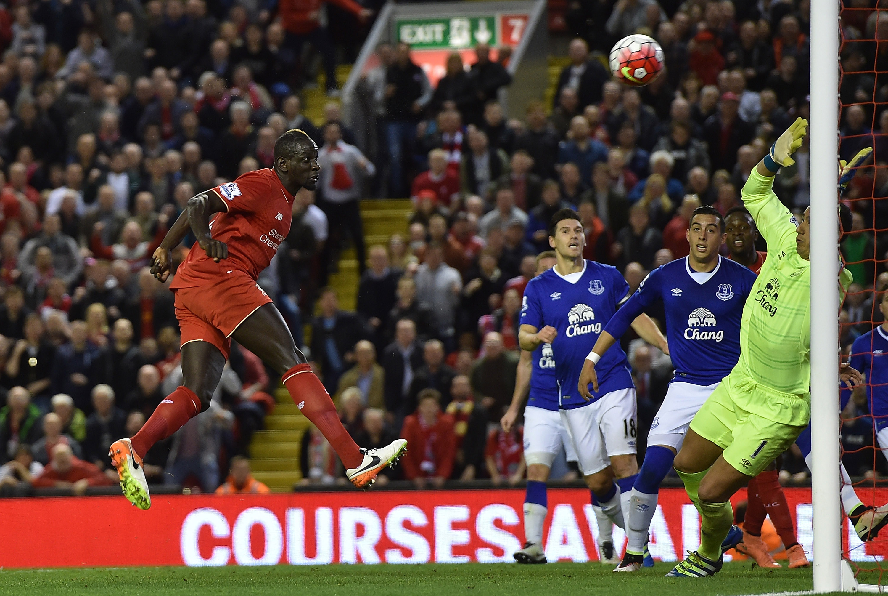 SISTE KAMP: I Sakhos siste kamp scoret han i Merseyside-derbyet.