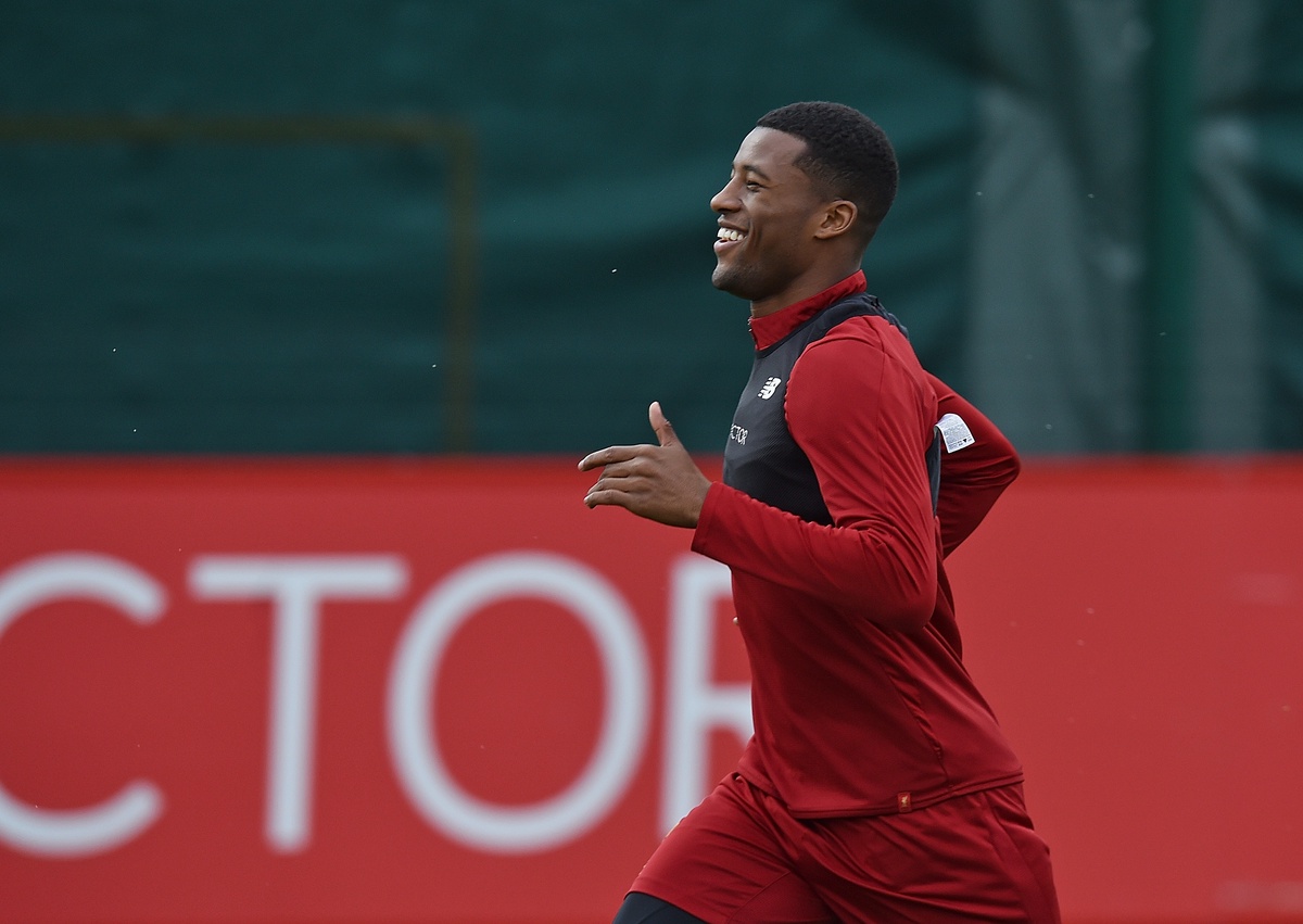 Wijnaldum trening (1)