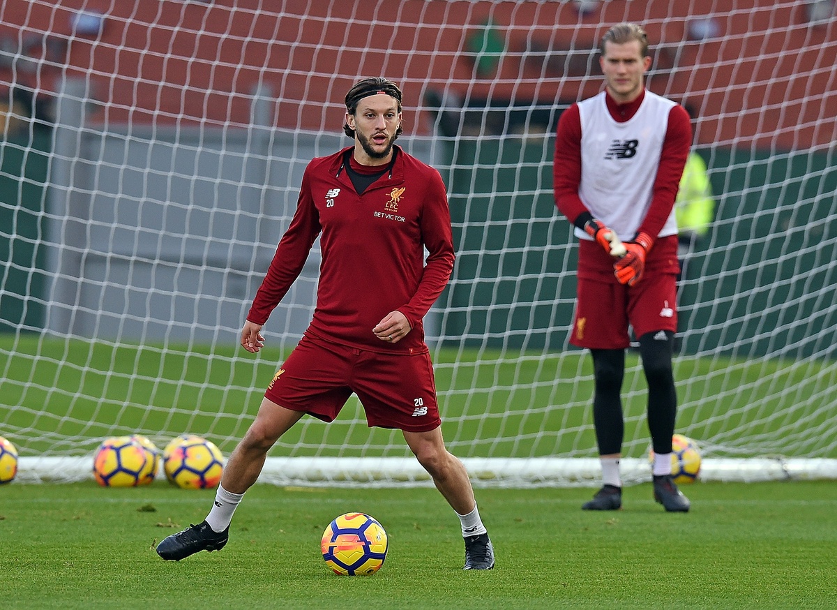 Lallana trening