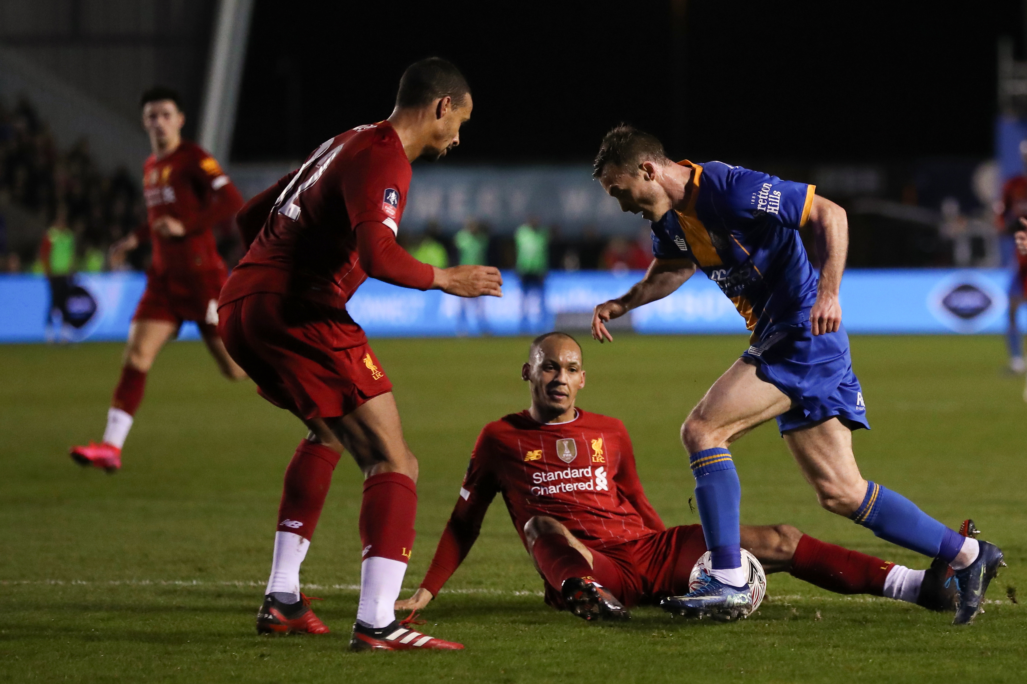 SVAKT: Joel Matip og Fabinho spilte svake kamper.