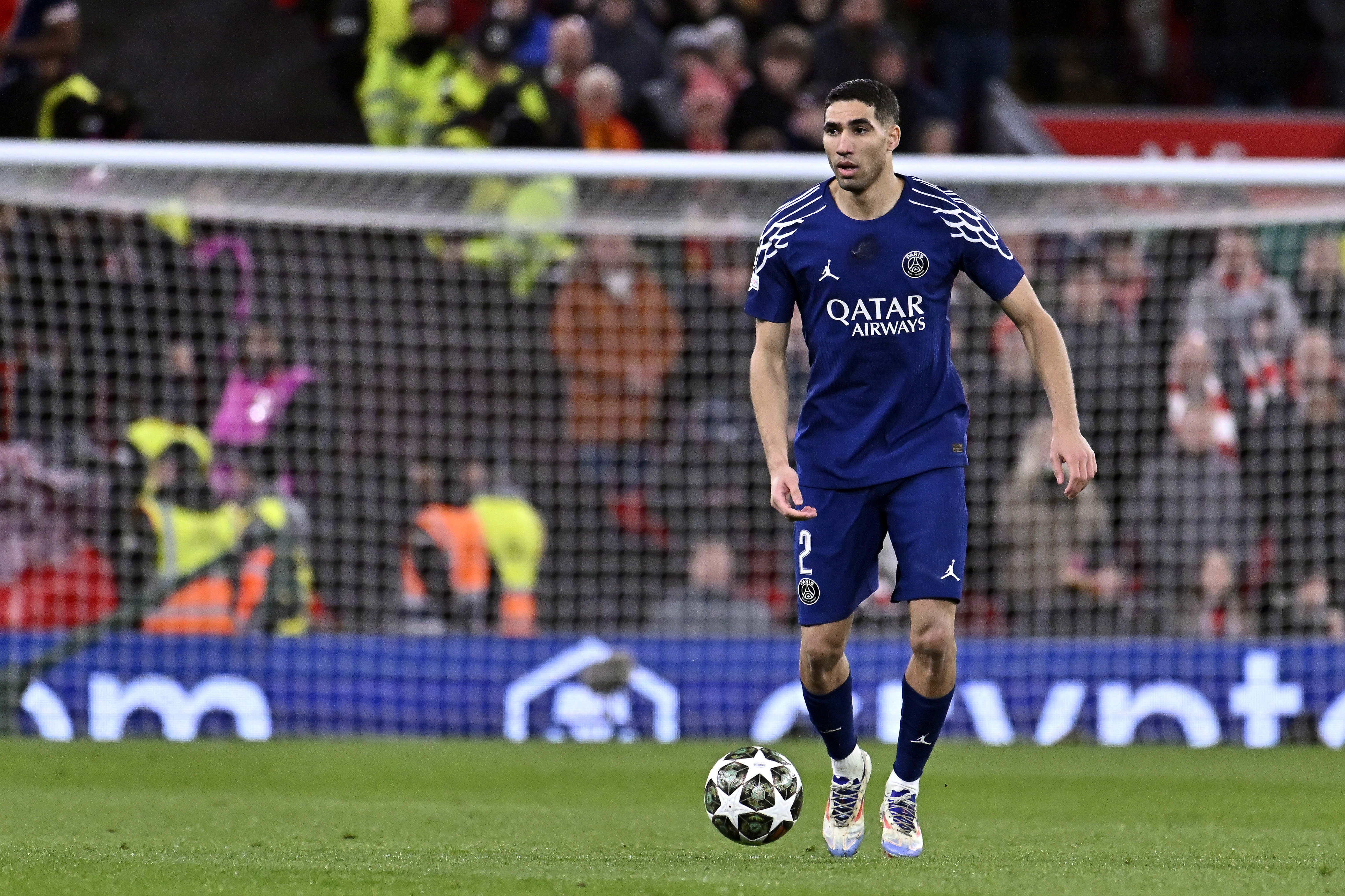 VERDENSKLASSE: Achraf Hakimi er en av PSGs viktigste spillere. I slutten av mai skal han spille Champions League-finale.