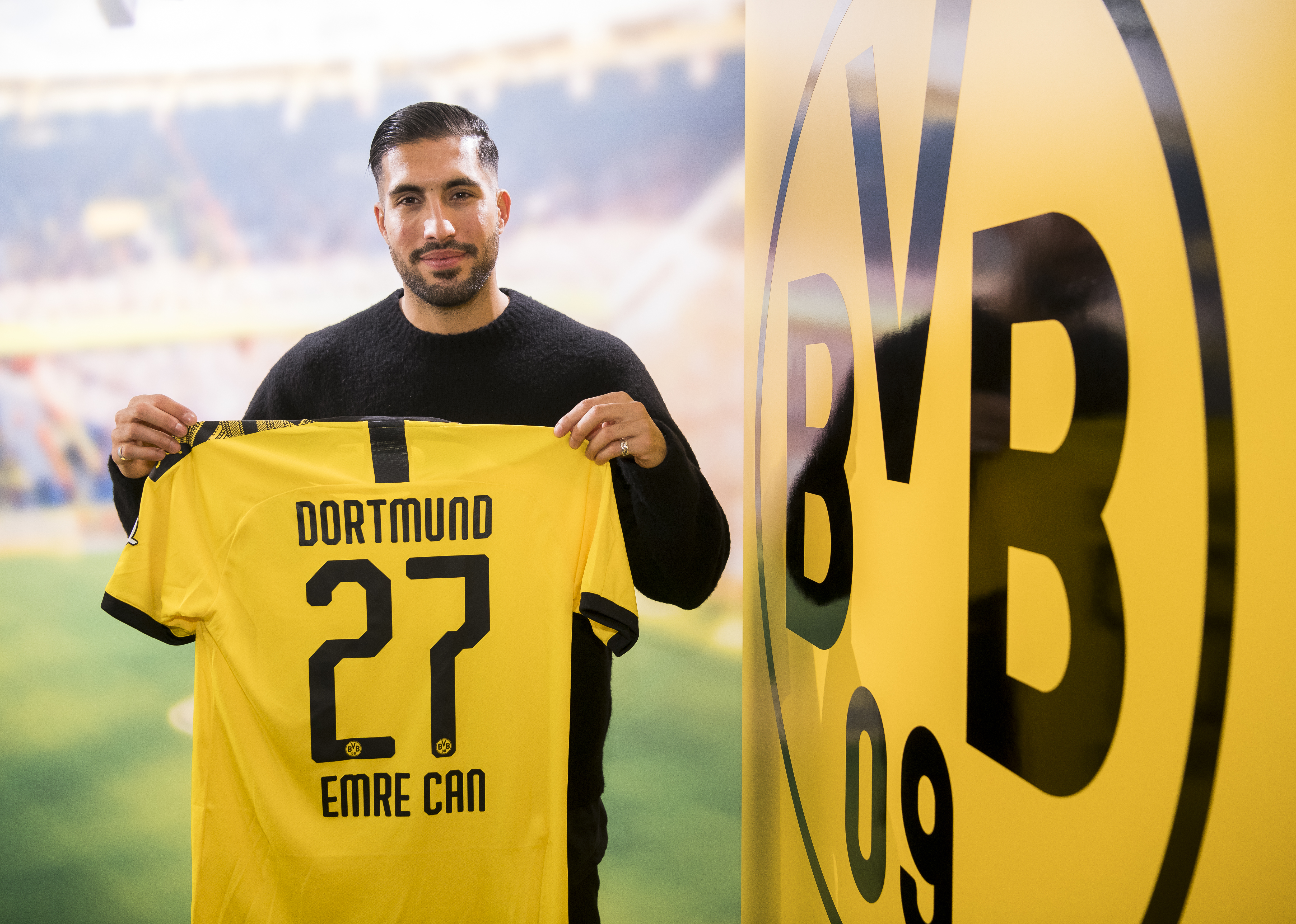 I NY KLUBB: Emre Can spiller nå for Borussia Dortmund, etter et mindre vellykket opphold i Juventus.