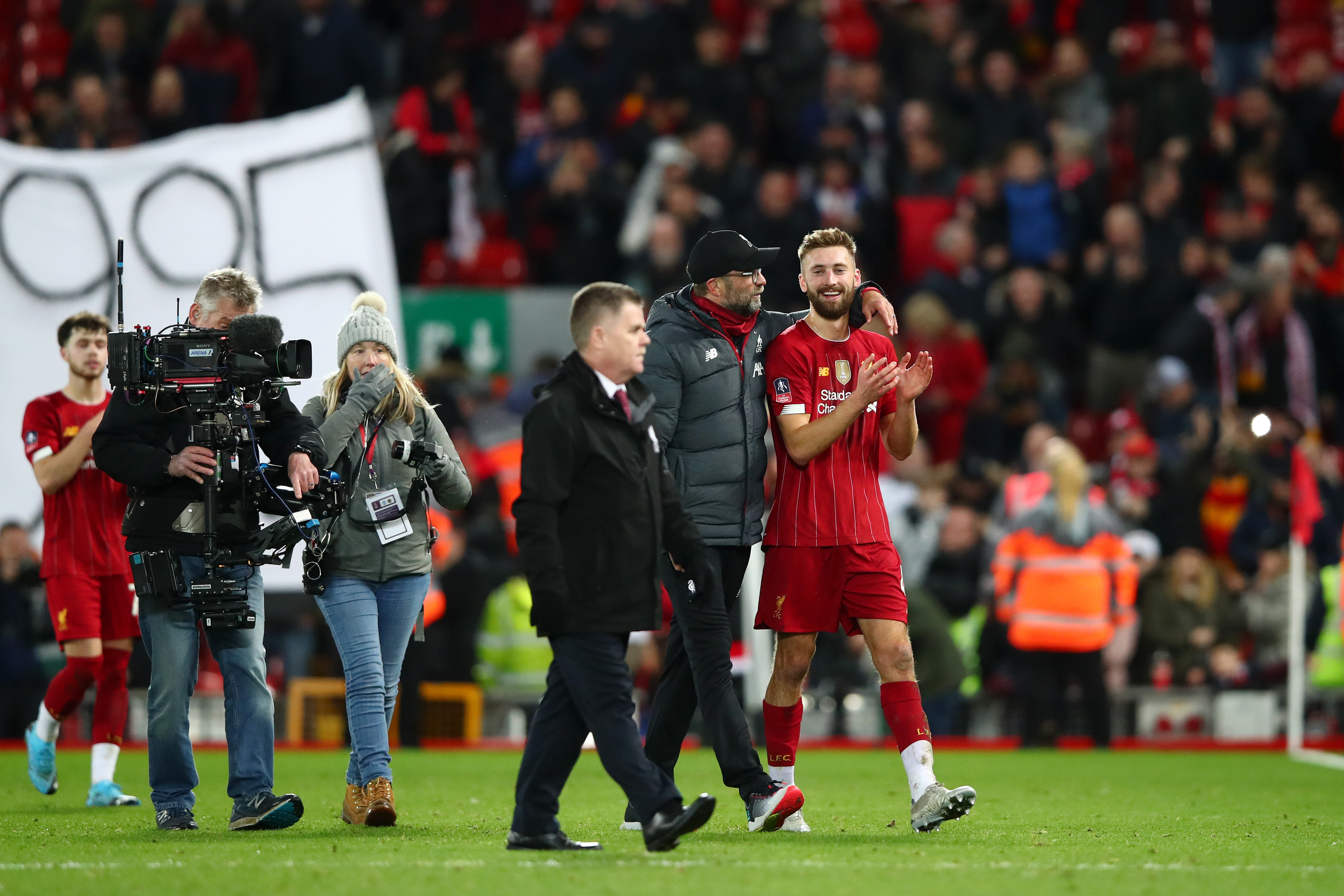 DEBUT: Phillips startet på stopperplass da Liverpool slo Everton på Anfield.