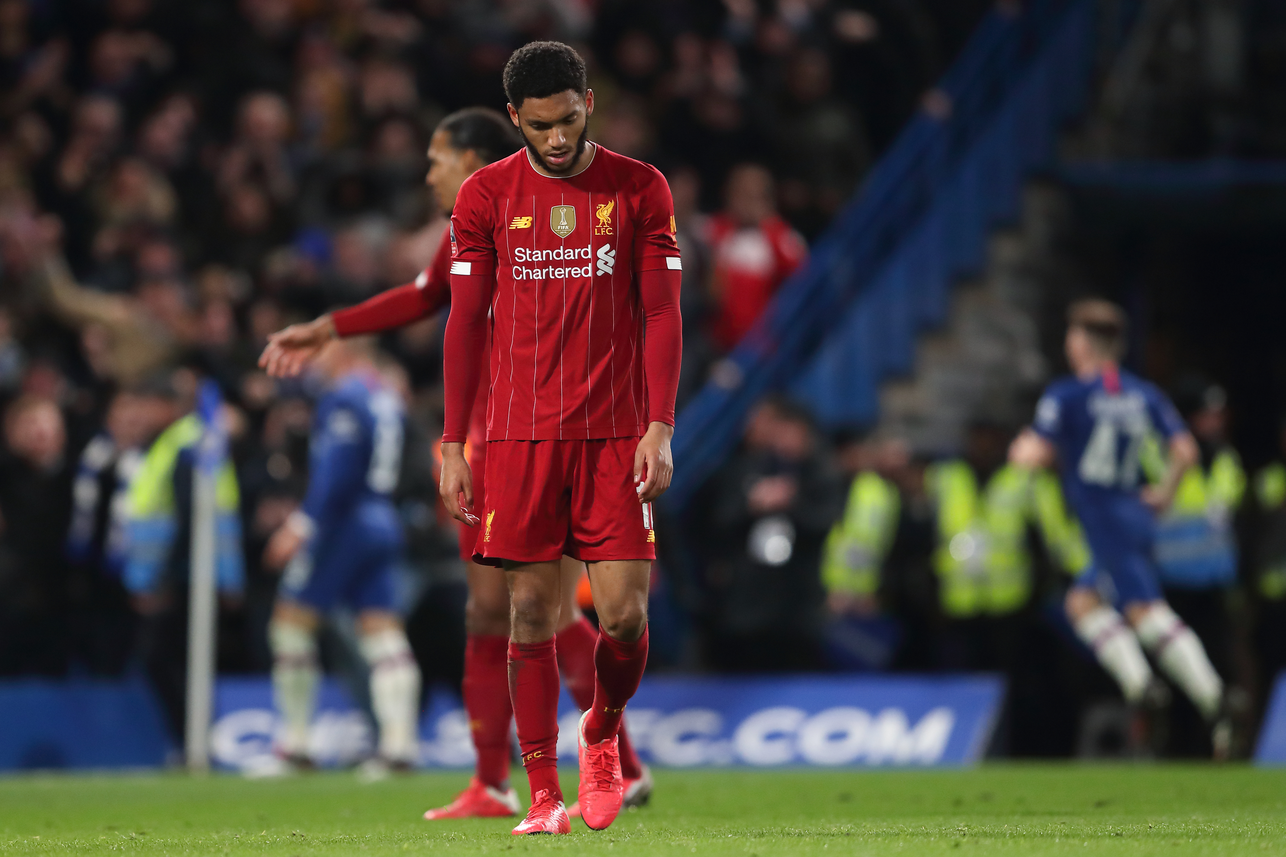 OPPGITT DUO: Joe Gomez og Virgil van Dijk har hatt mange fantastiske kamper sammen denne sesongen, men tirsdagens kamp mot Chelsea var ikke en av dem.