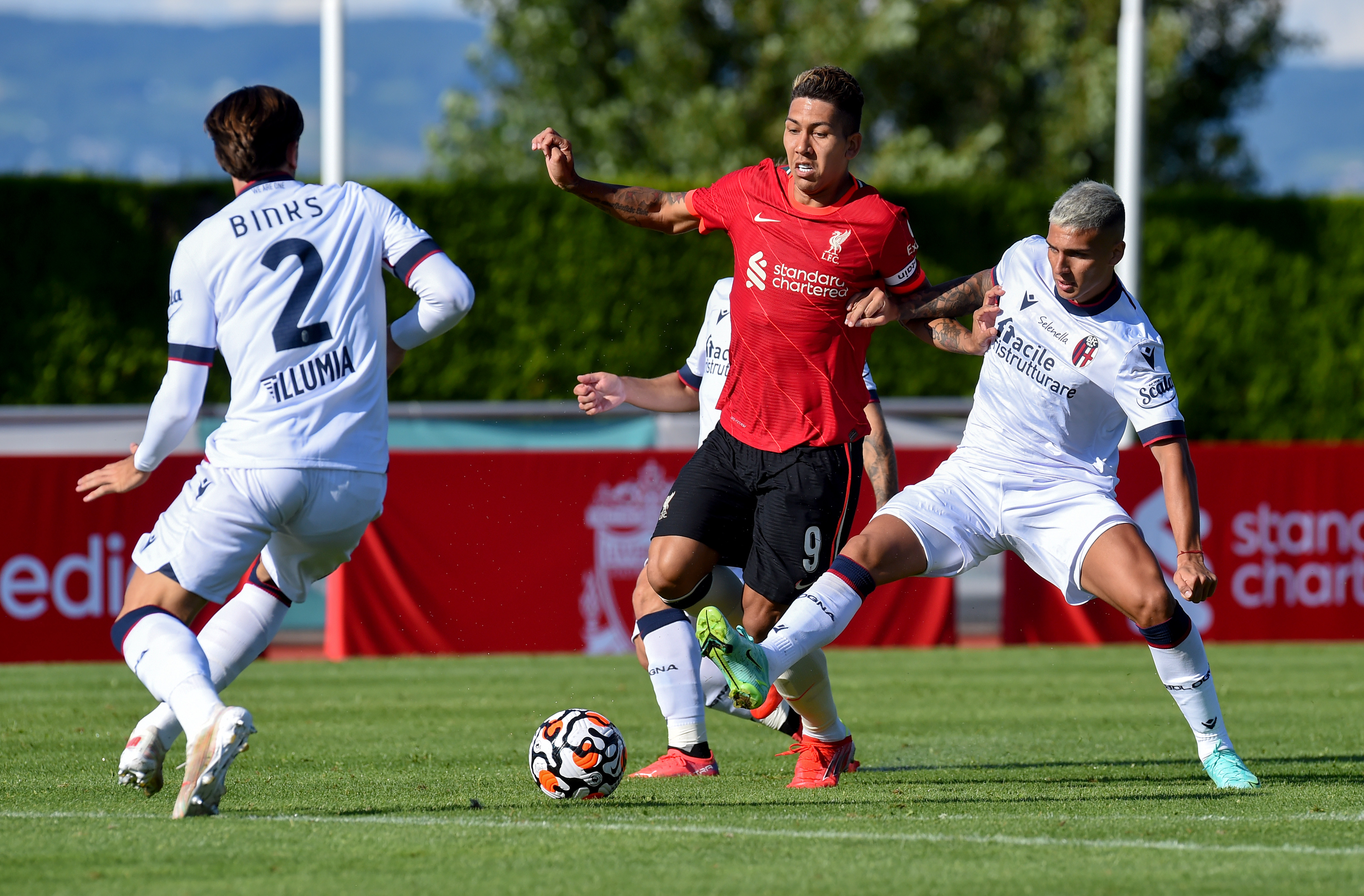 TUNG I STEGET: Roberto Firmino har et stykke igjen til toppformen.