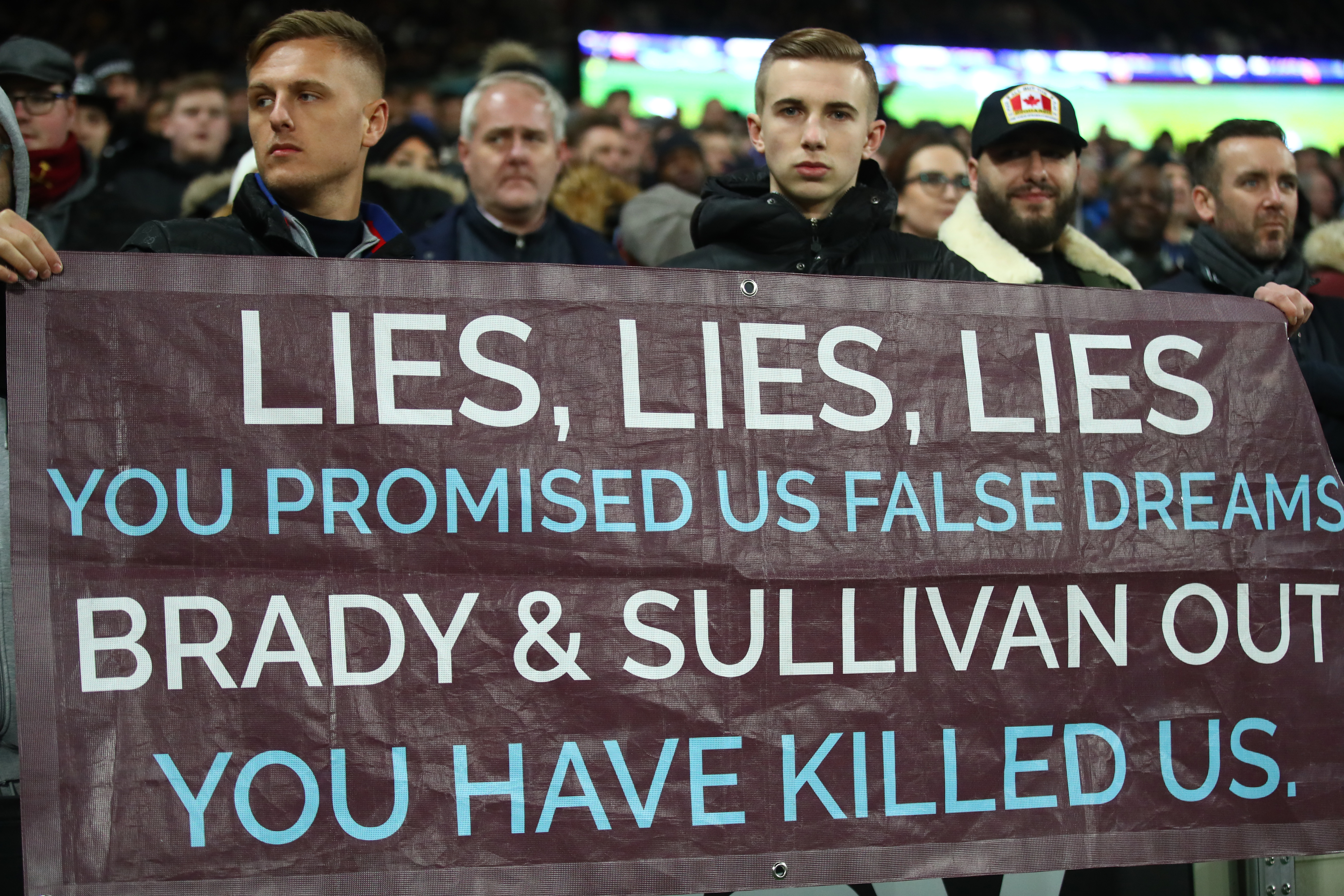 GIFTIG ATMOSFÆRE: London Stadium var mer ubehagelig for West Hams lag enn bortelaget.