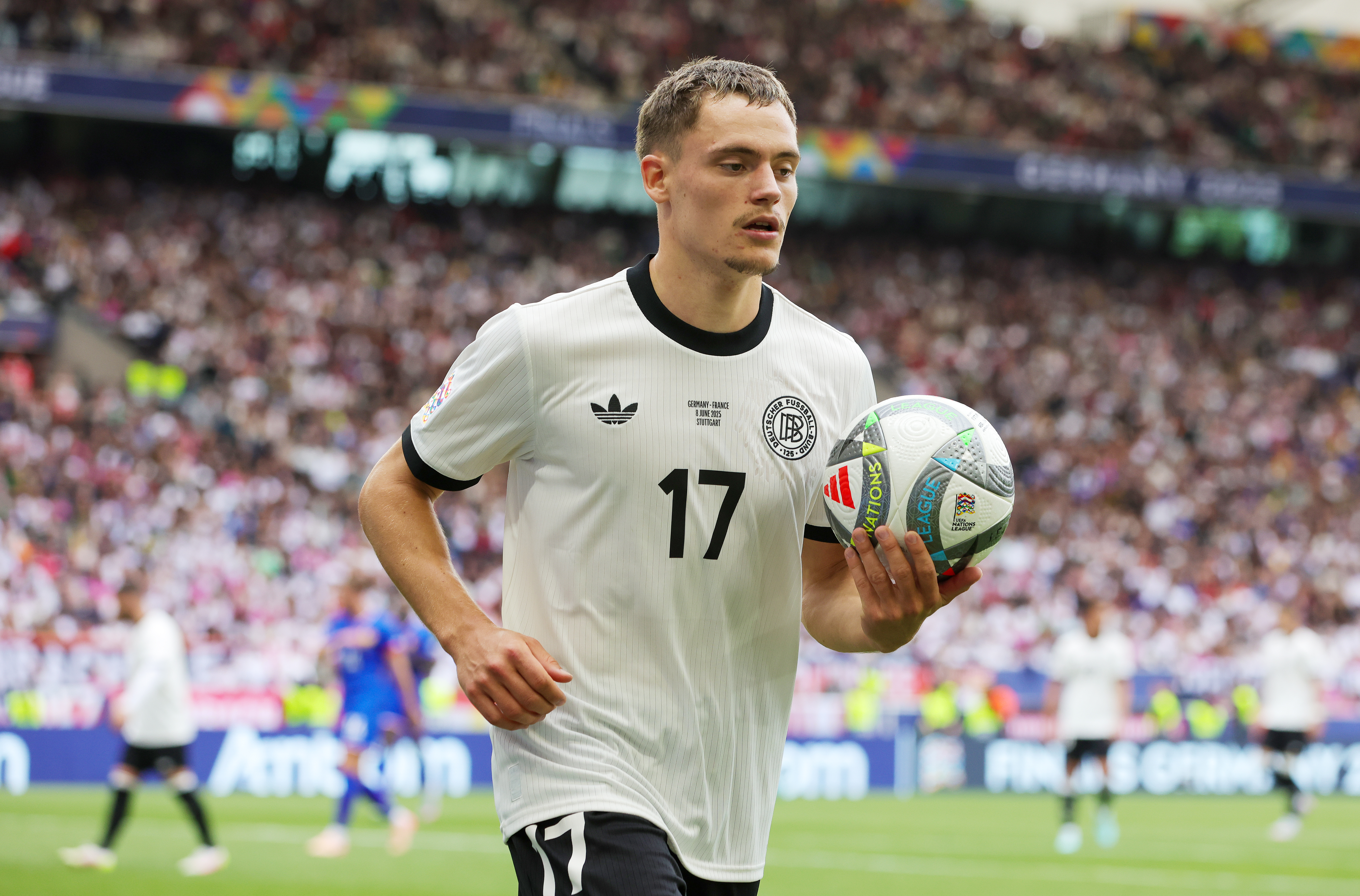 TAPTE: Florian Wirtz og Tyskland tapte bronsefinalen i Nations League mot Frankrike.