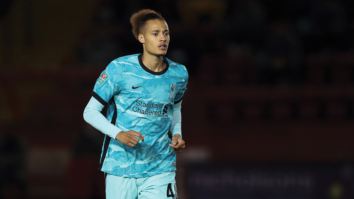 Debuten på førstelaget i 7–2-seieren mot Lincoln i Carabao Cup.
