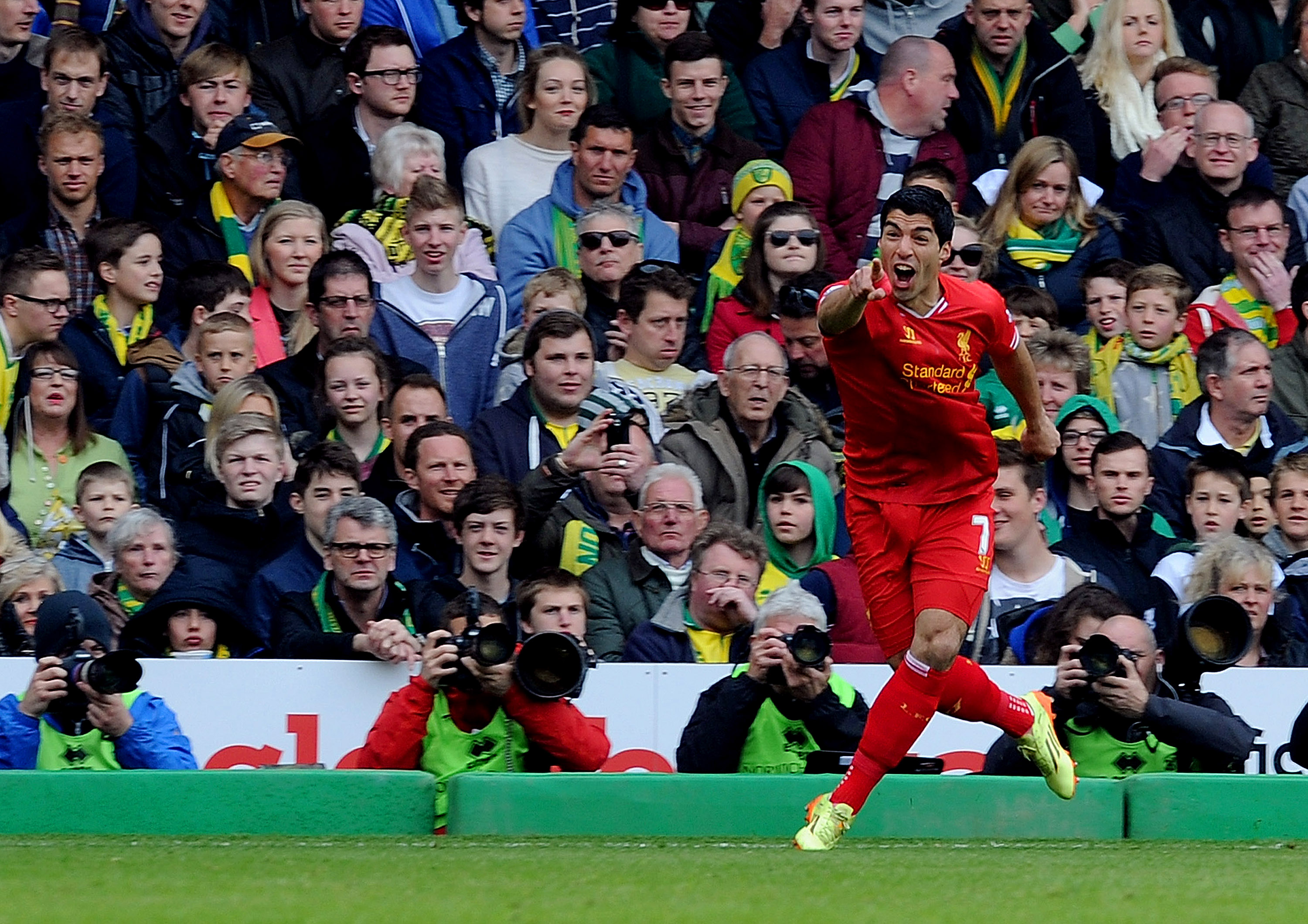 STORT TOMROM: Hverken Rodgers eller transferkomiteen klarte å fylle det enorme tomrommet Luis Suarez etterlot seg da han flyttet til Barcelona sommeren 2014.