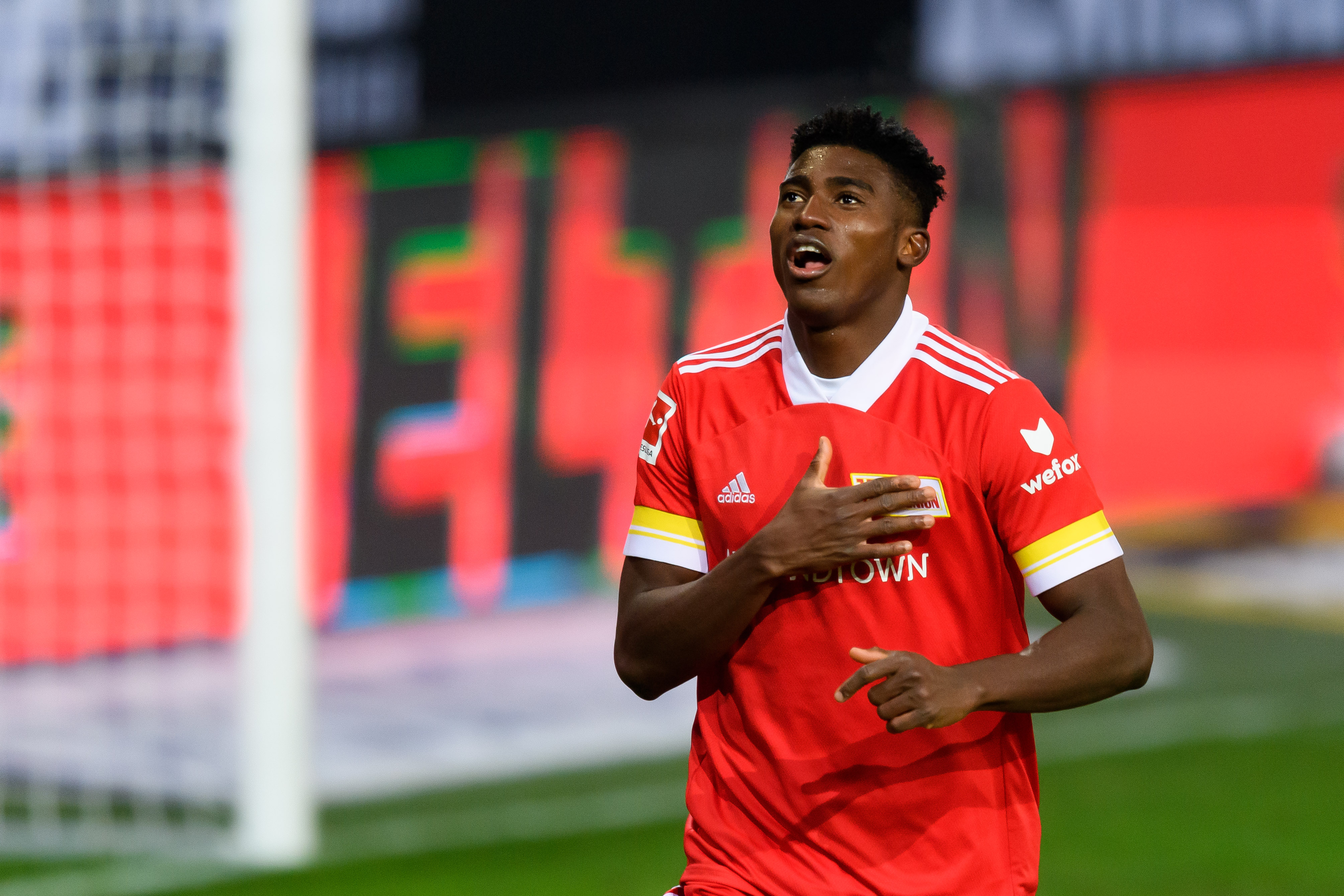 OPP OG NED: Det har gått litt opp og ned på utlån for Awoniyi, men i Union Berlin fant han godformen.