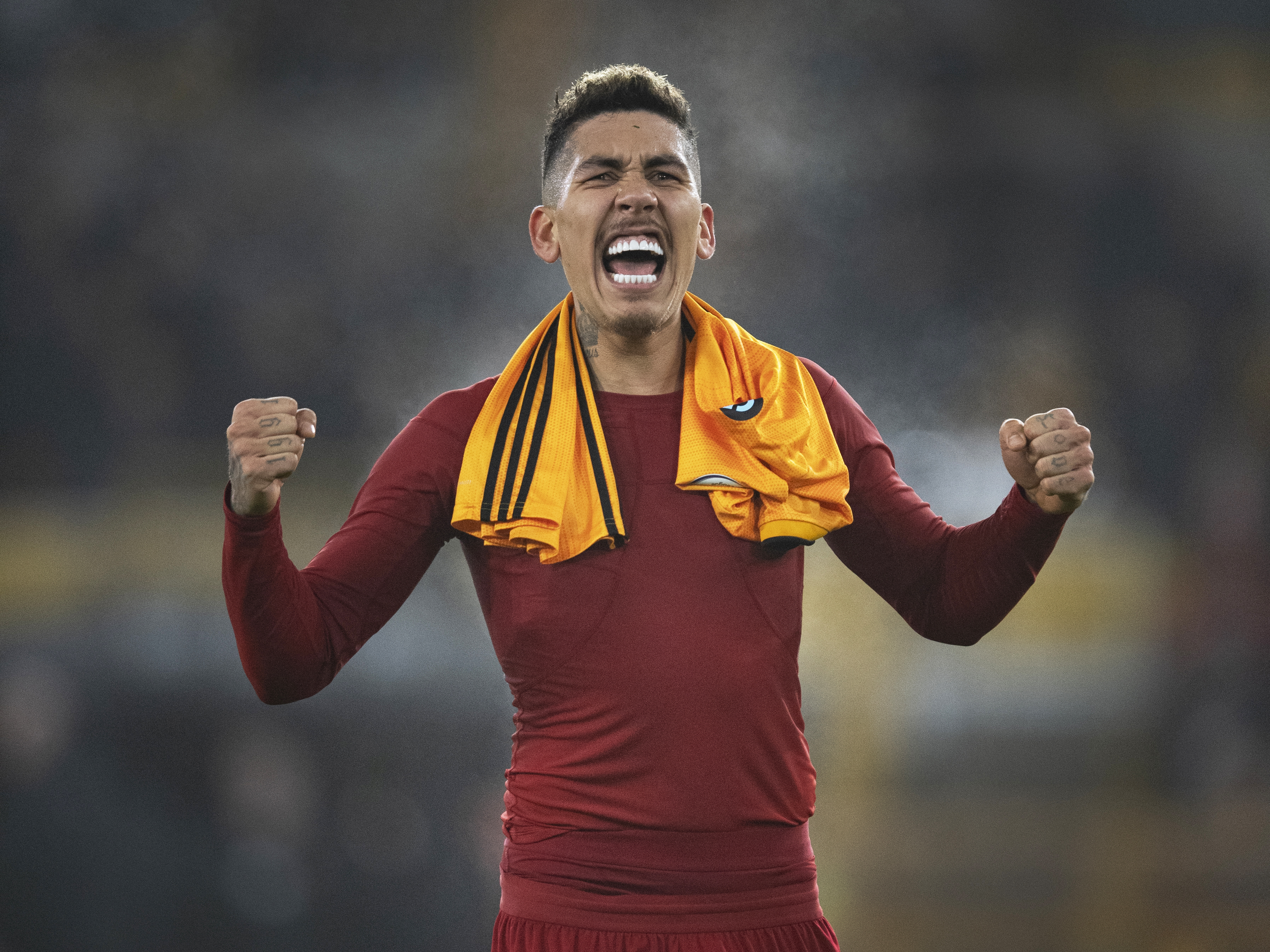 AVGJORDE: Firmino vartet opp med nok en viktig scoring i bortekampen mot Wolves.