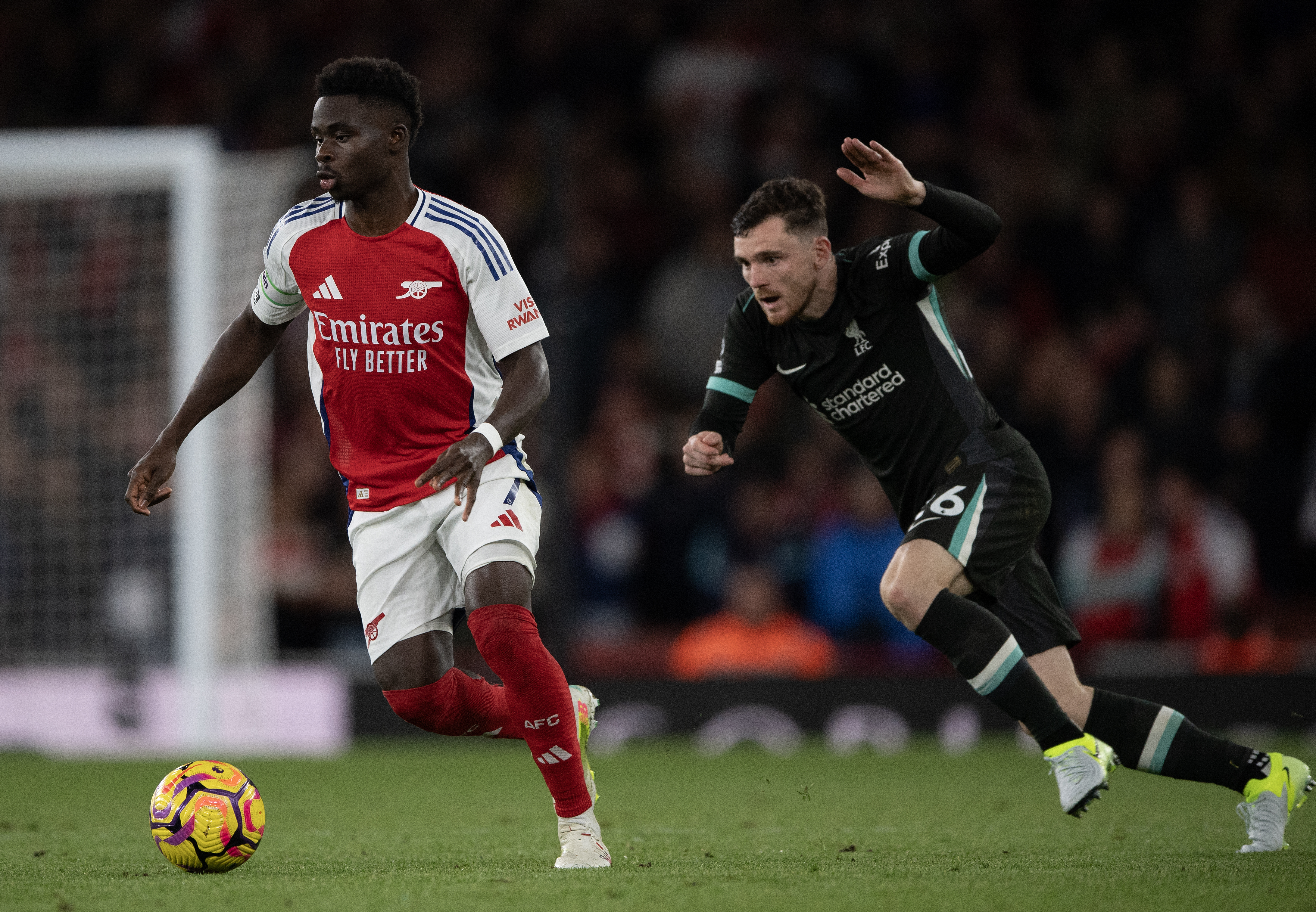 MØTTES I OKTOBER: Liverpool fikk med seg ett poeng fra bortekampen mot Arsenal i oktober.