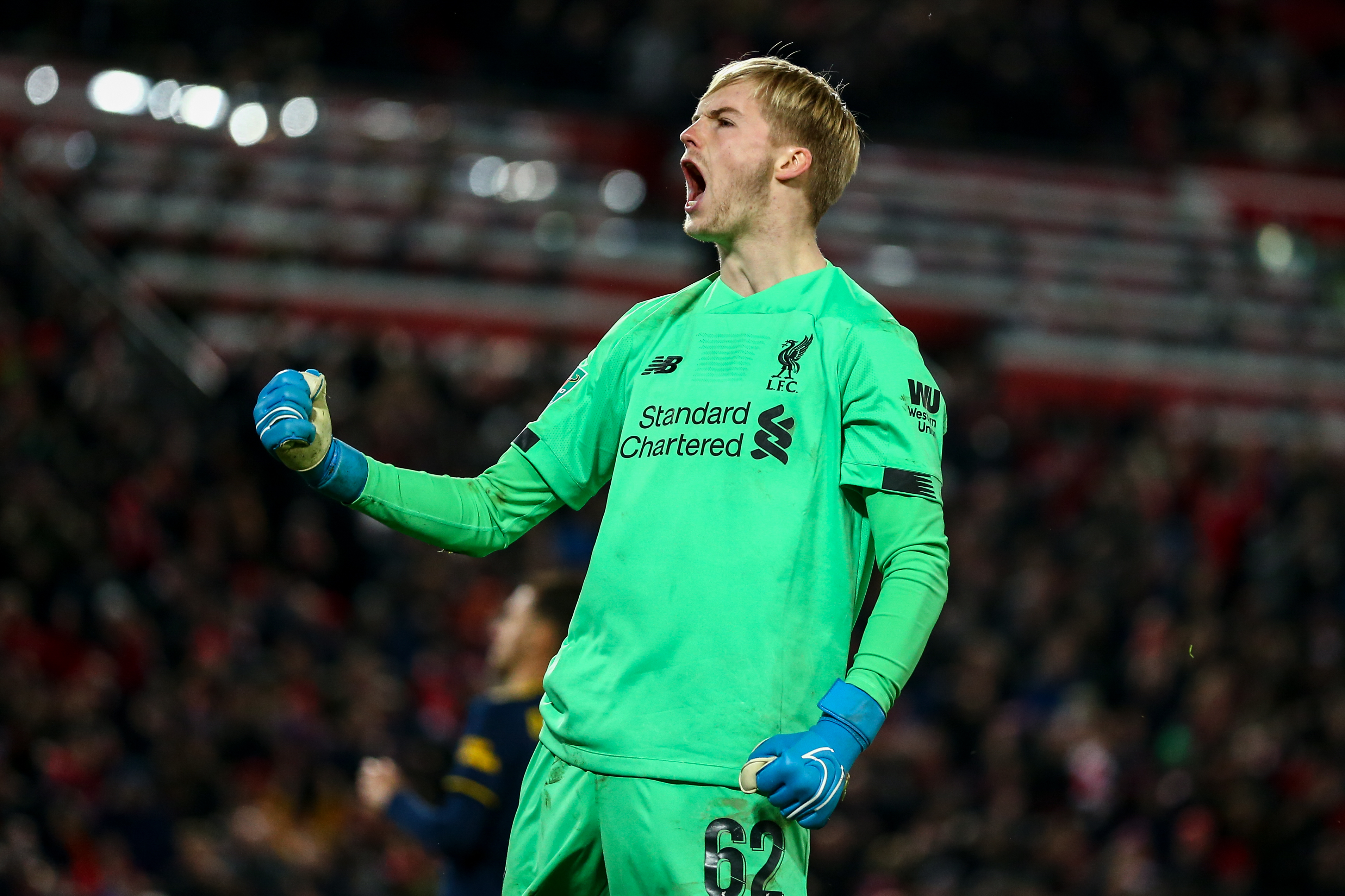 HELT: Kelleher reddet Liverpool i straffekonkurransen mot Arsenal.