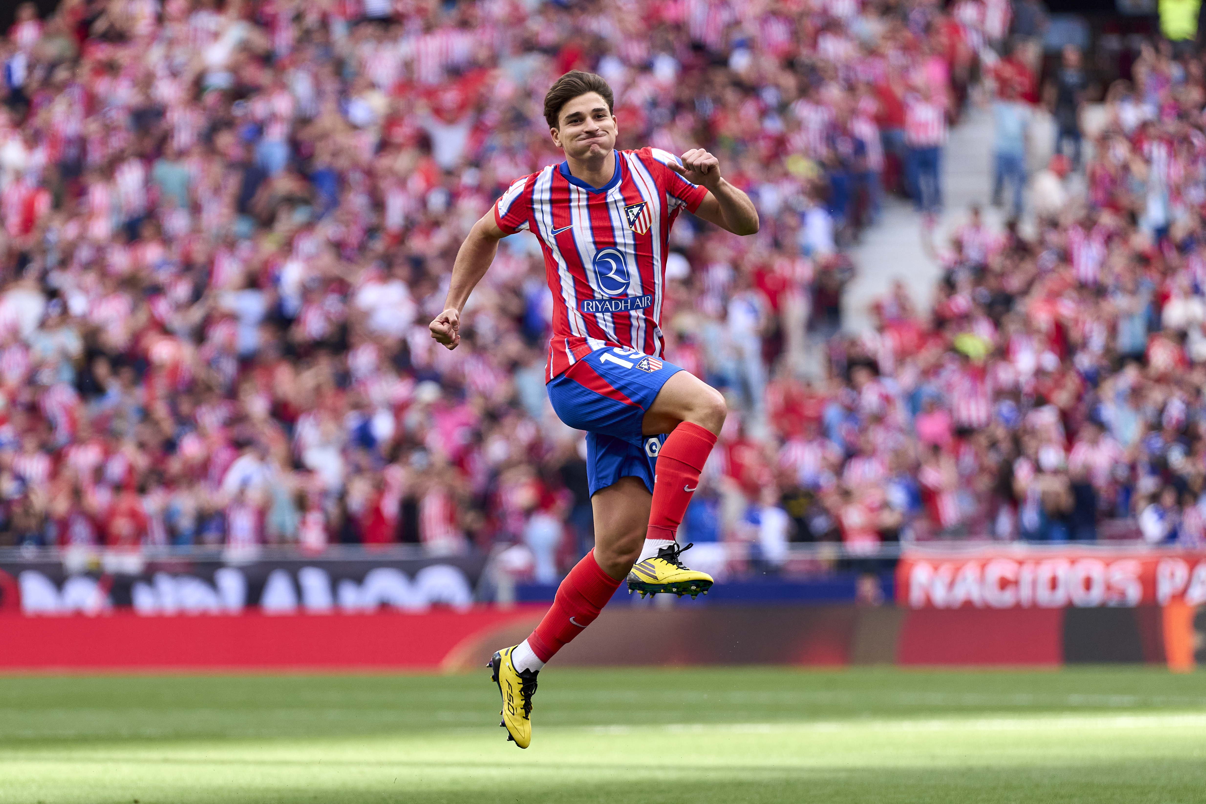 GOD SESONG: Julian Alvarez hadde en meget god debut sesong for Atletico Madrid.