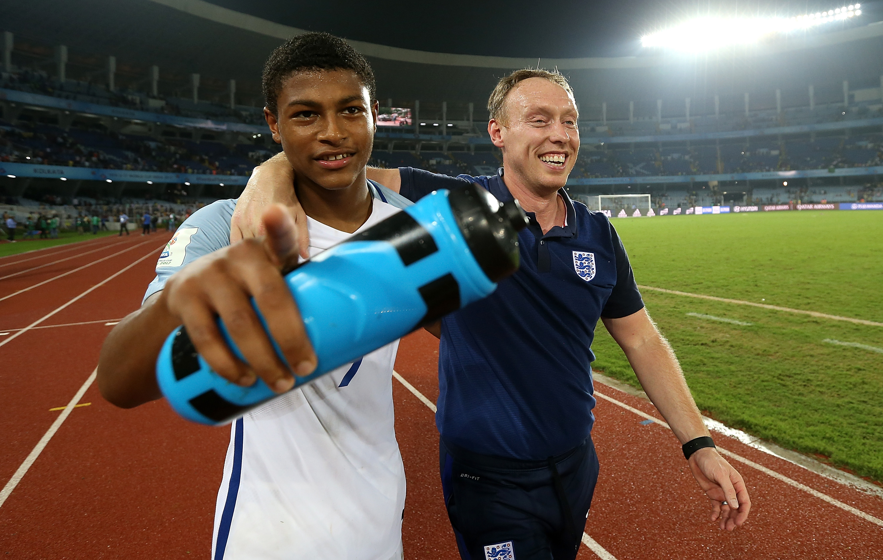 GAMLE KJENTE: Steve Cooper og Rhian Brewster har erfaring med hverandre.