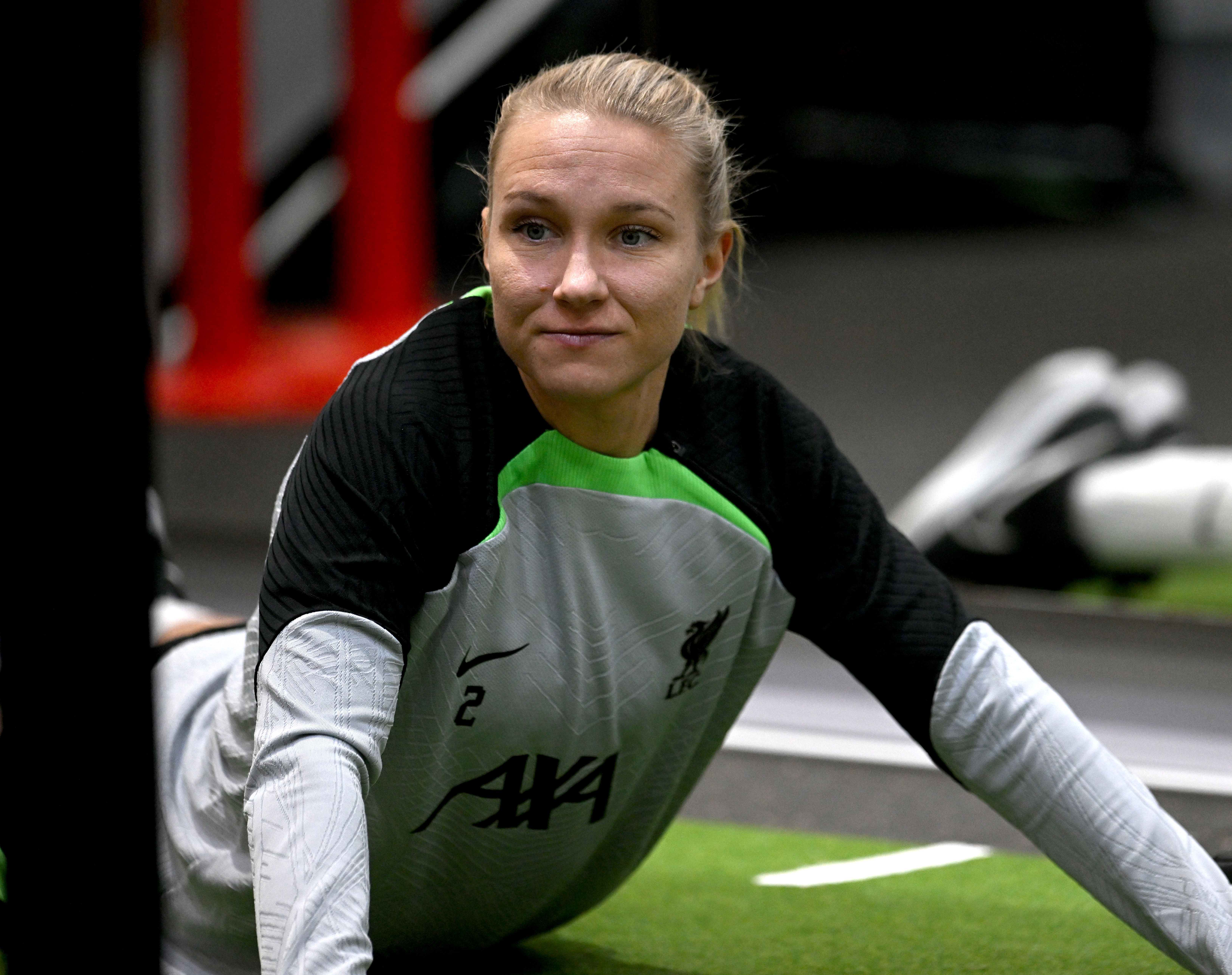 Sophie Román Haug Og Liverpool FC Women Jobber Med Juleformen | Arkiv