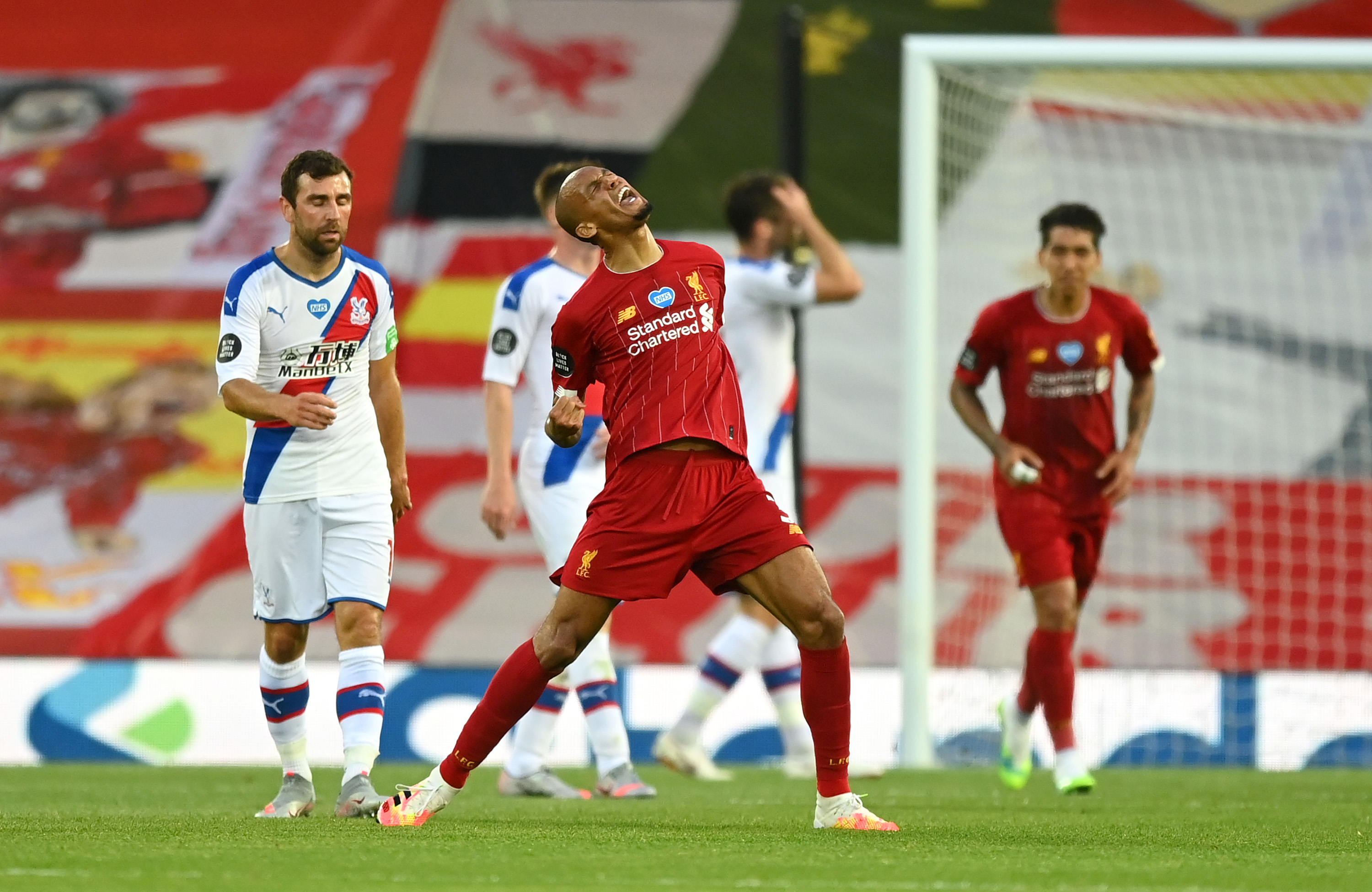 STARTET NEDTUREN: Etter at Liverpool knuste Crystal Palace etter korona-pausen tok Hogdsons menn bare ett poeng.
