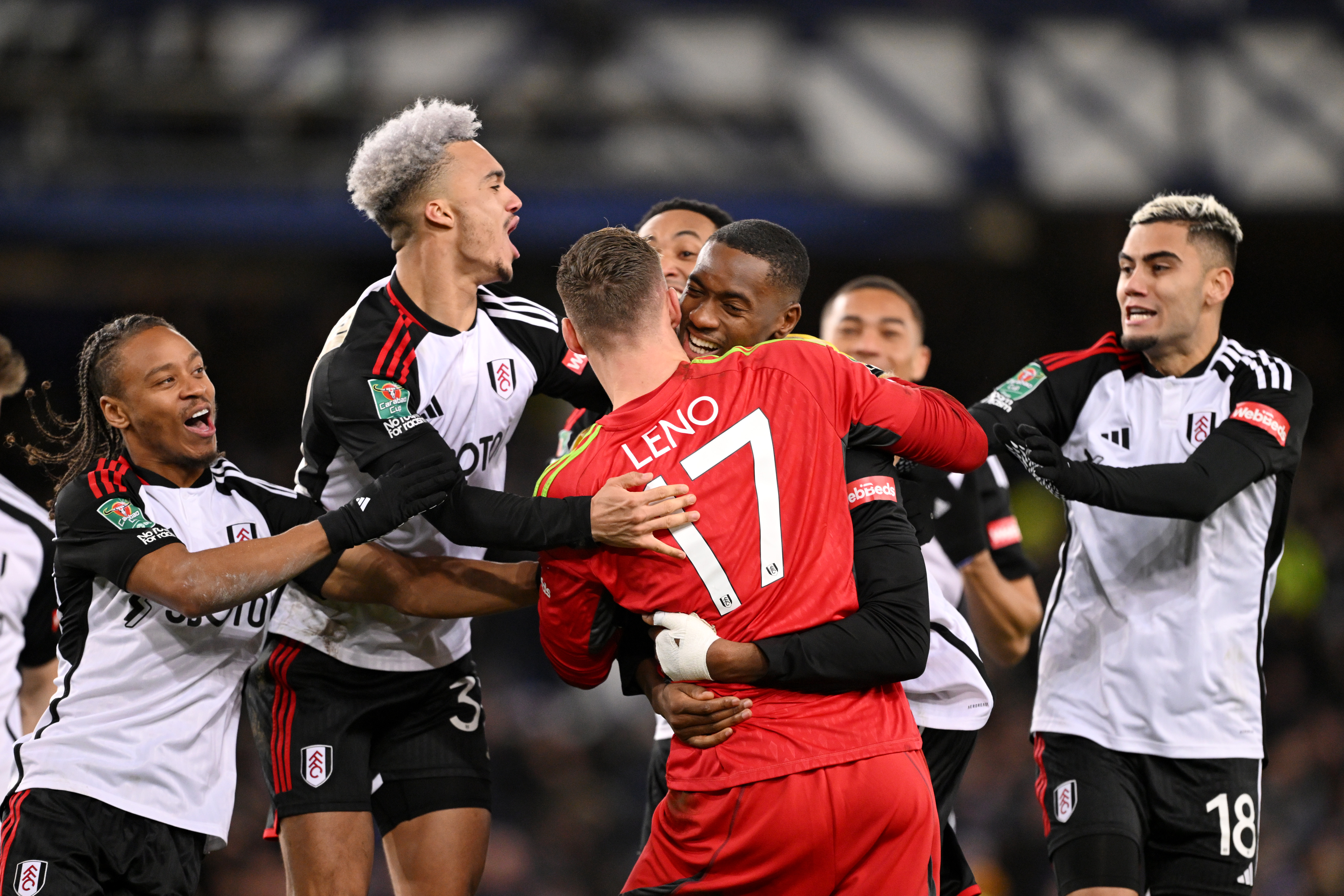 Al-Nasr: Fulham qualifies for the semi-finals at the expense of Everton.