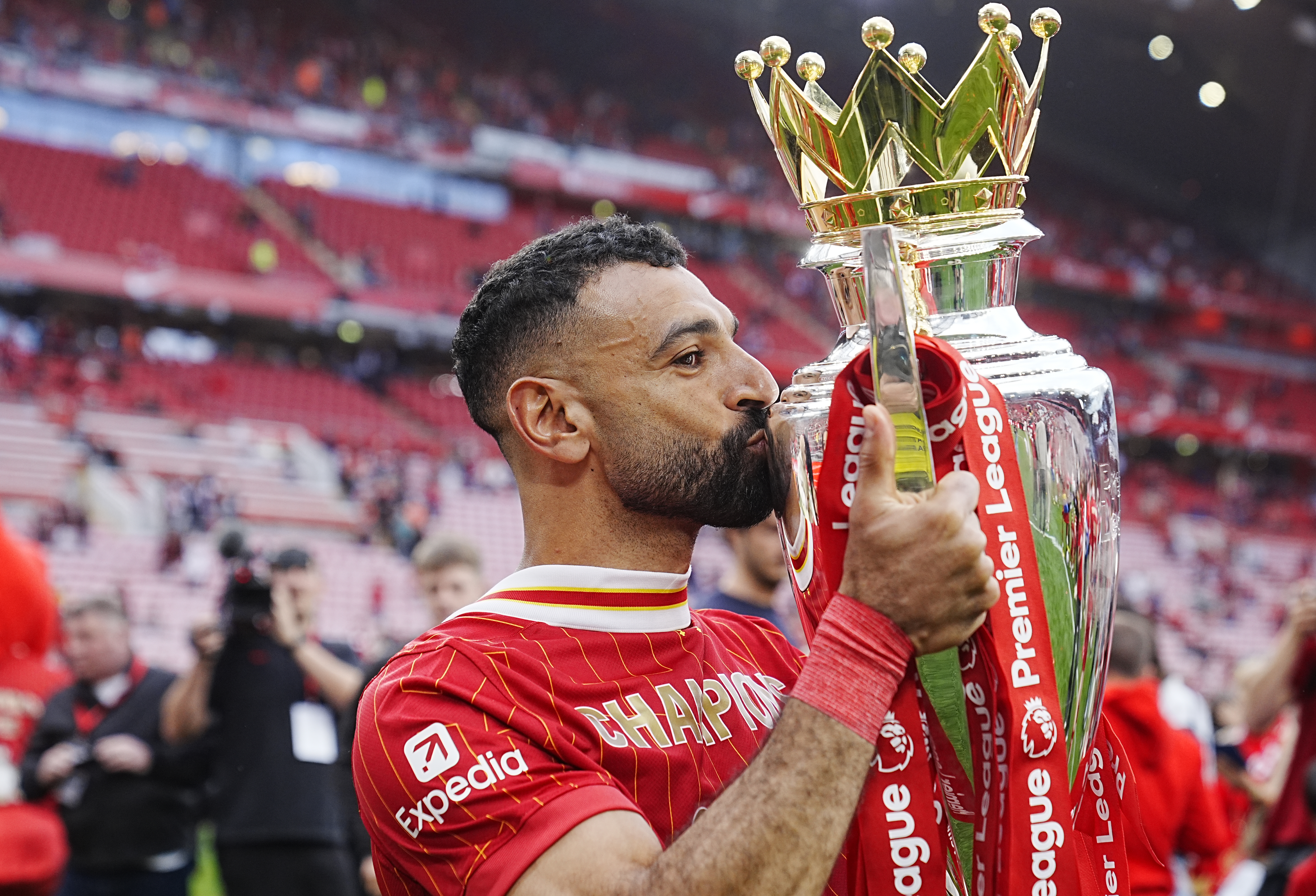 NØKKELSPILLER: Mohamed Salah leverte 29 mål og 18 målgivende pasninger i Premier League 2024/25.