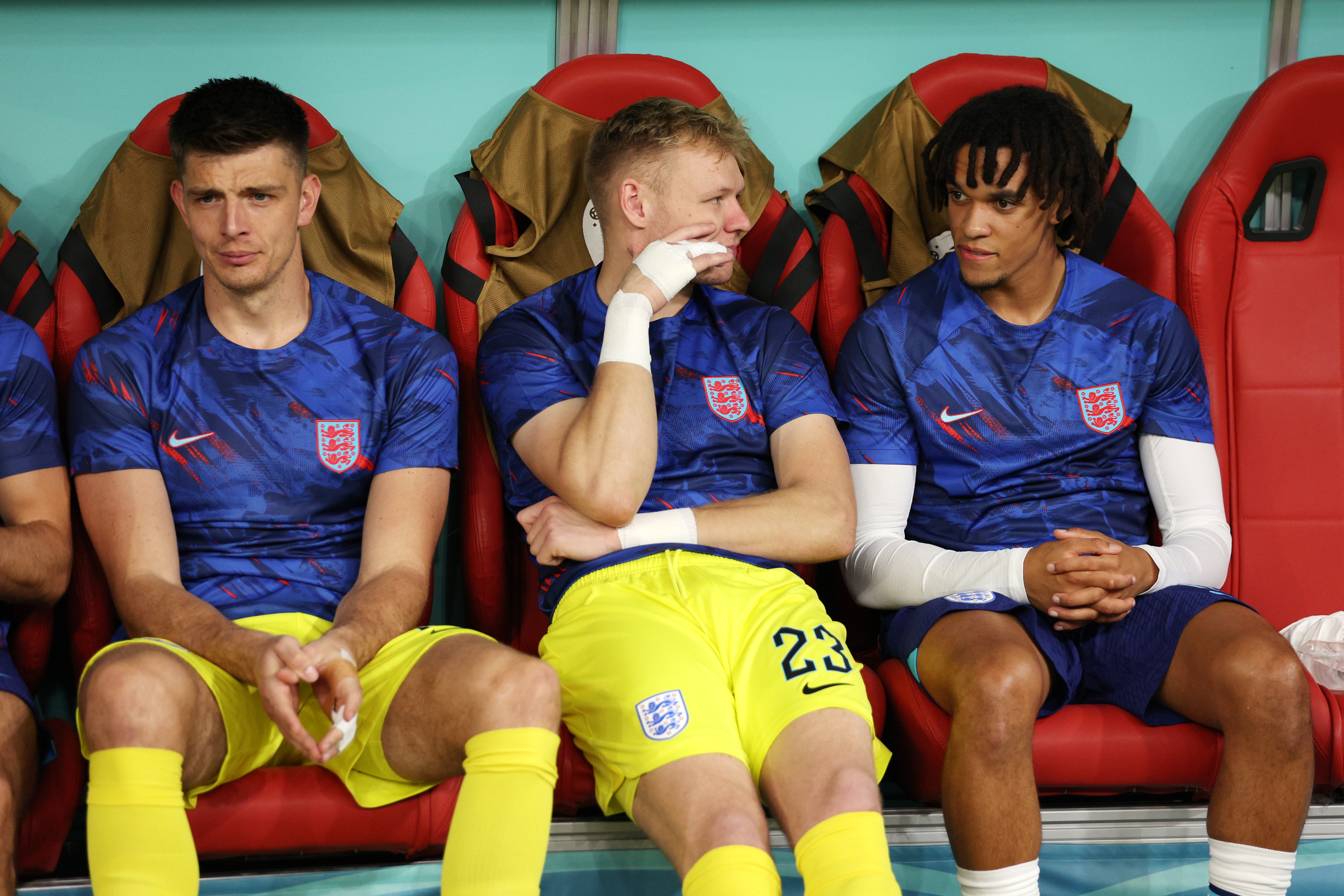 BENKEN: Trent Alexander-Arnold fikk bare 33 minutter i fjorårets VM. I juni får han kanskje muligheten til å vise seg frem igjen.
