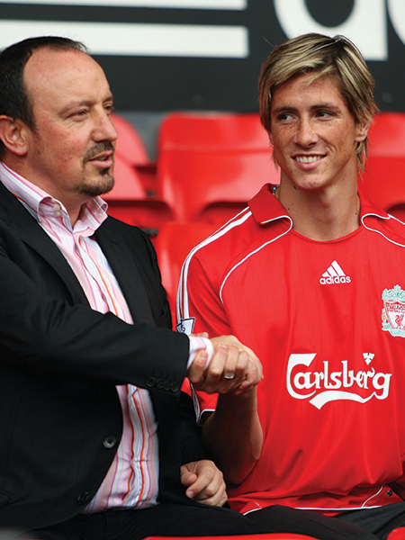 Benitez ønsker Torres velkommen