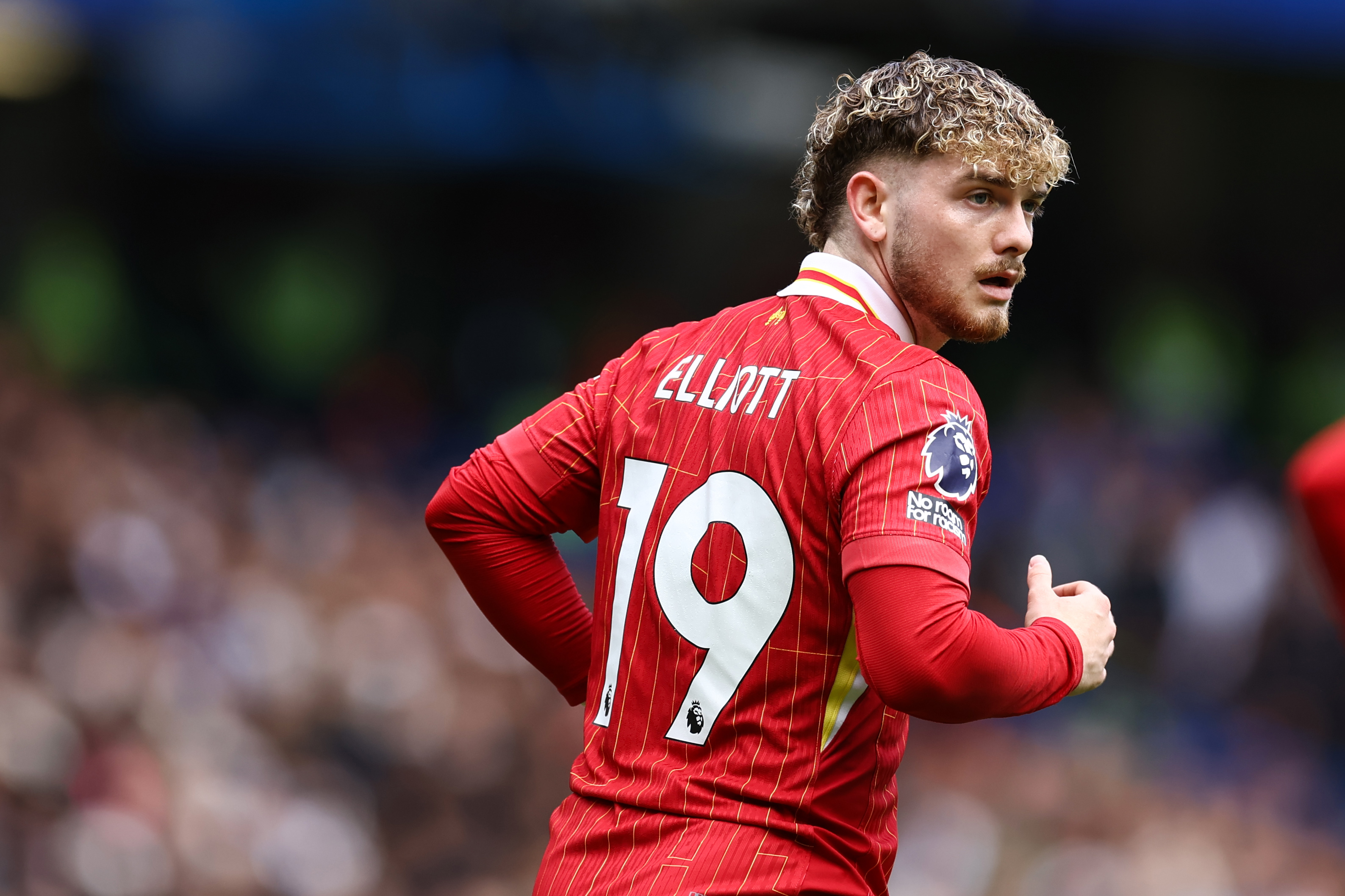 SJELDEN MULIGHET: Harvey Elliott var en av spillerne som fikk sjansen fra start mot Chelsea forrige helg.