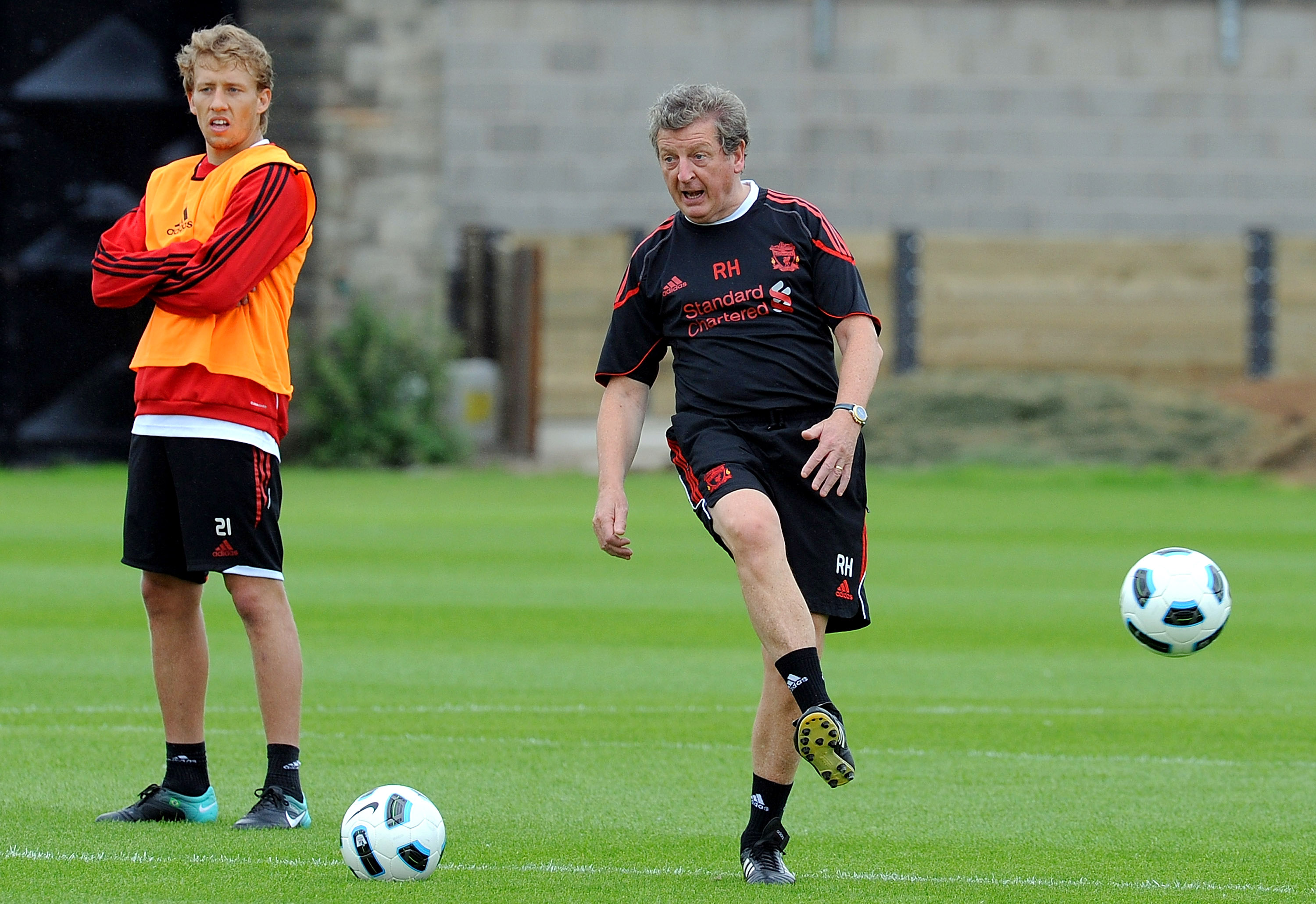 UIMPONERT: Roy Hodgson var usikker på om han ville ha med Lucas videre på laget.