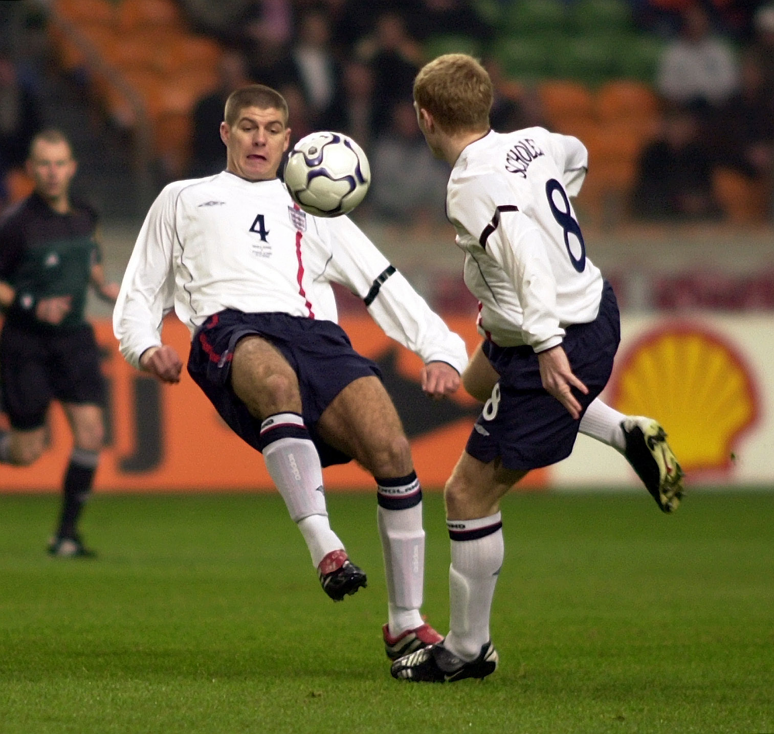 MISTET VM: Steven Gerrard måtte bli hjemme da England dro til VM i 2002.