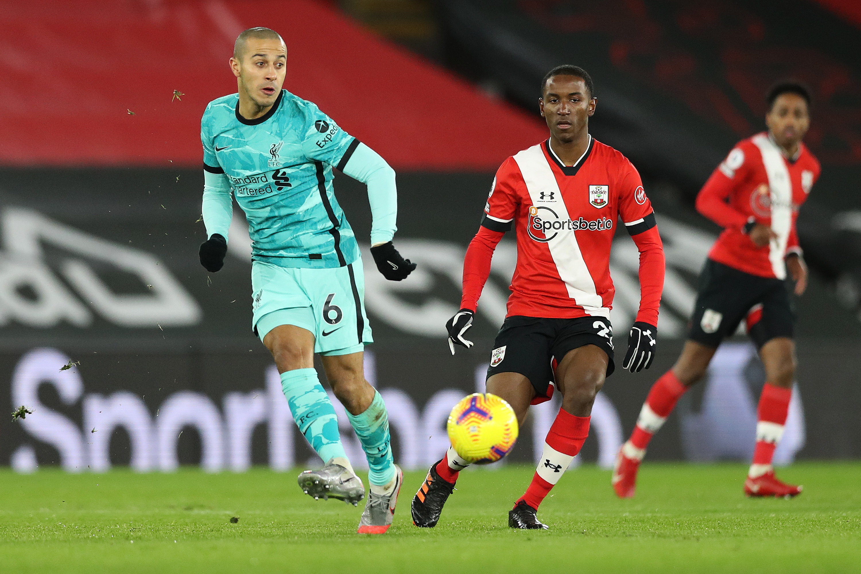 FRA START:: Thiago spilte fra start for andre gang i sin Liverpool-karriere.
