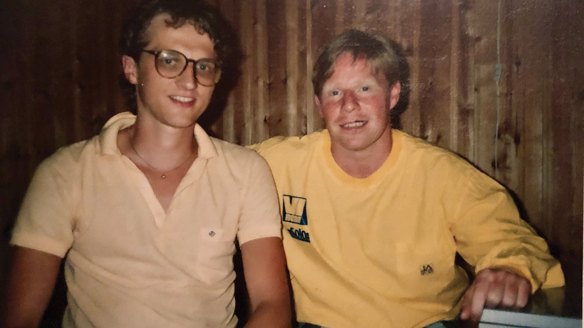 Sammy Lee stilte på supportertreff i 1985.