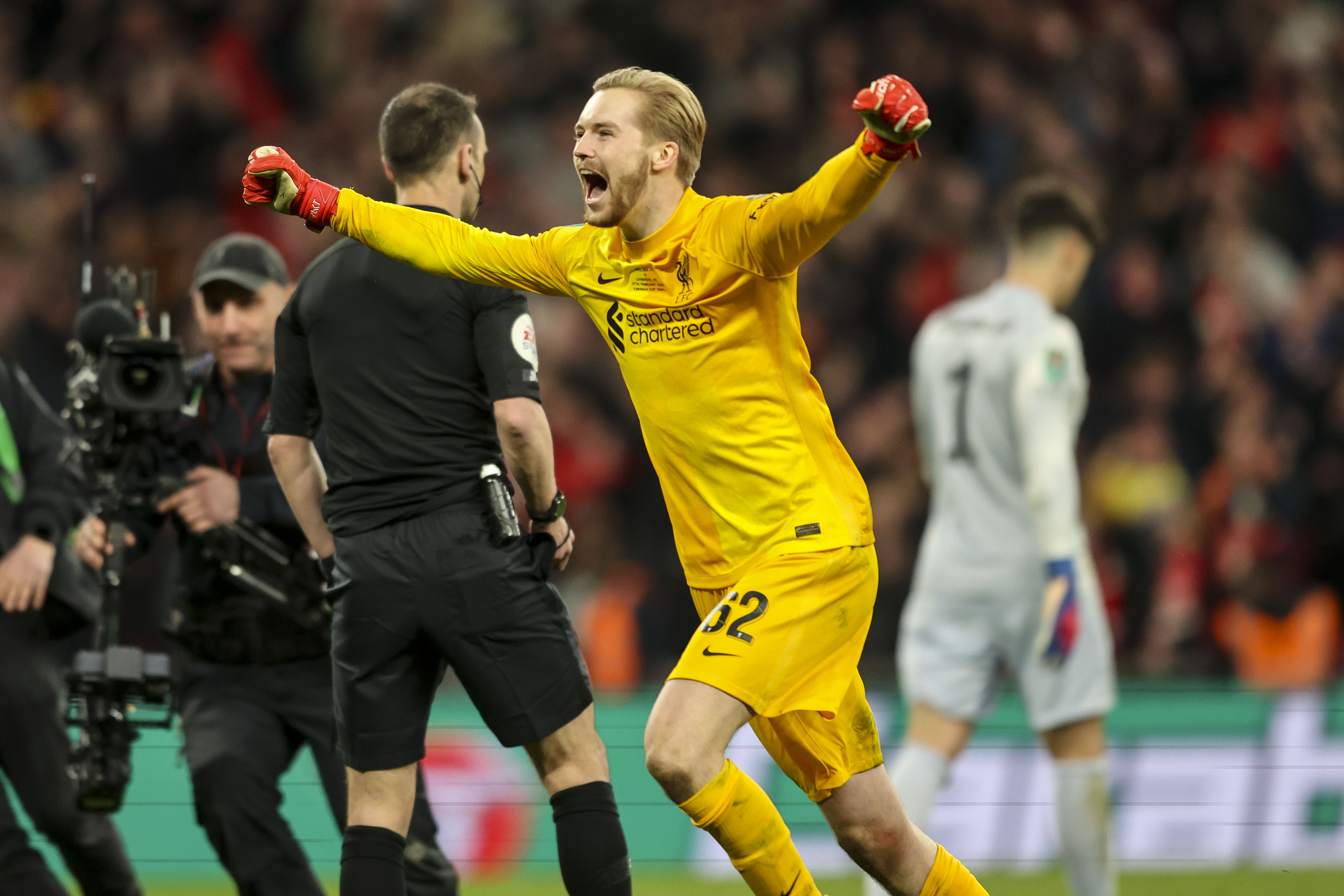 Two years ago: Caoimhin Kelleher also scored when the League Cup was won in 2022.