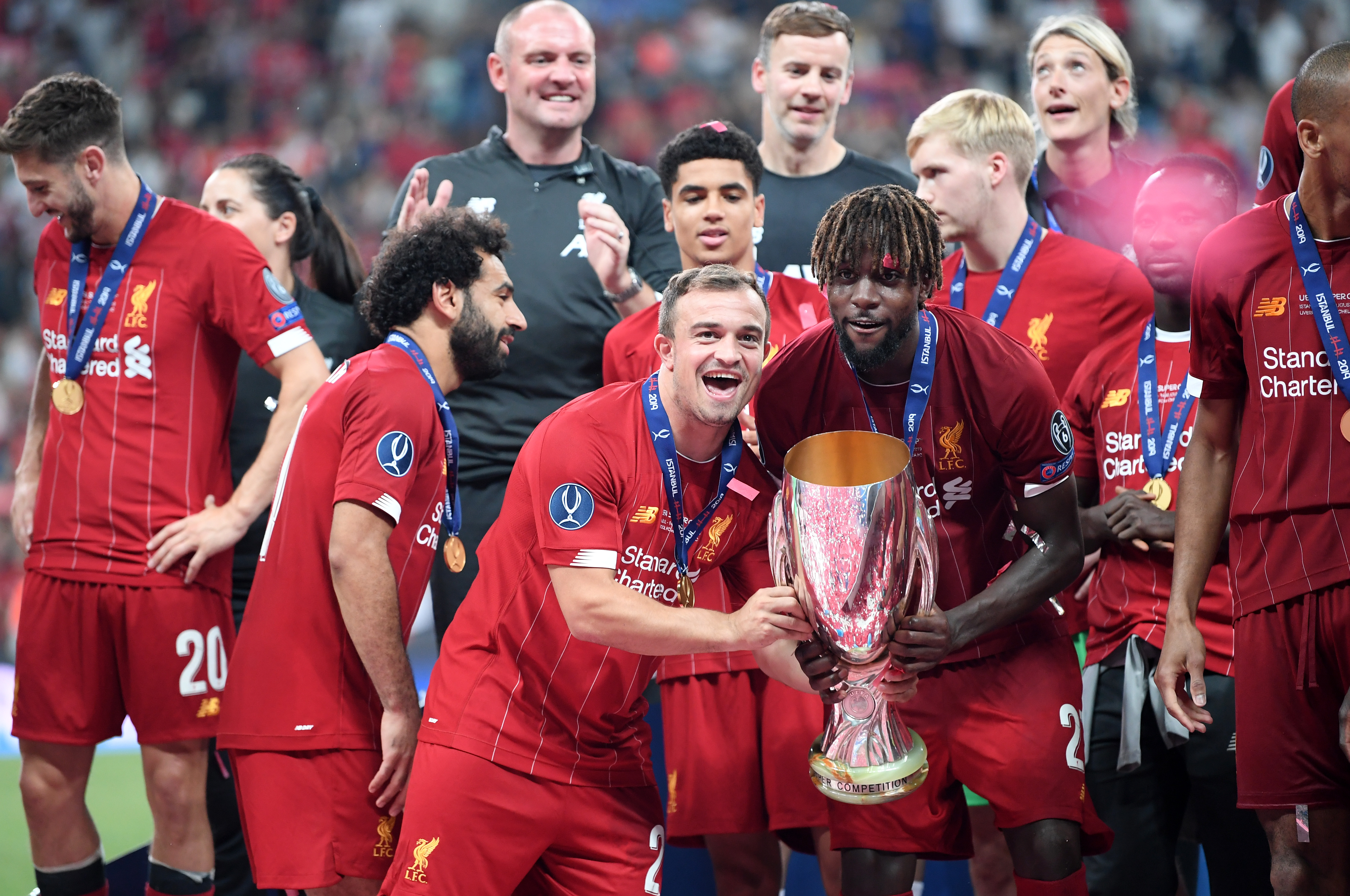 USIKKER: Fremtiden til Shaqiri er usikker, men Origi har «nylig» skrevet under på en ny kontrakt.