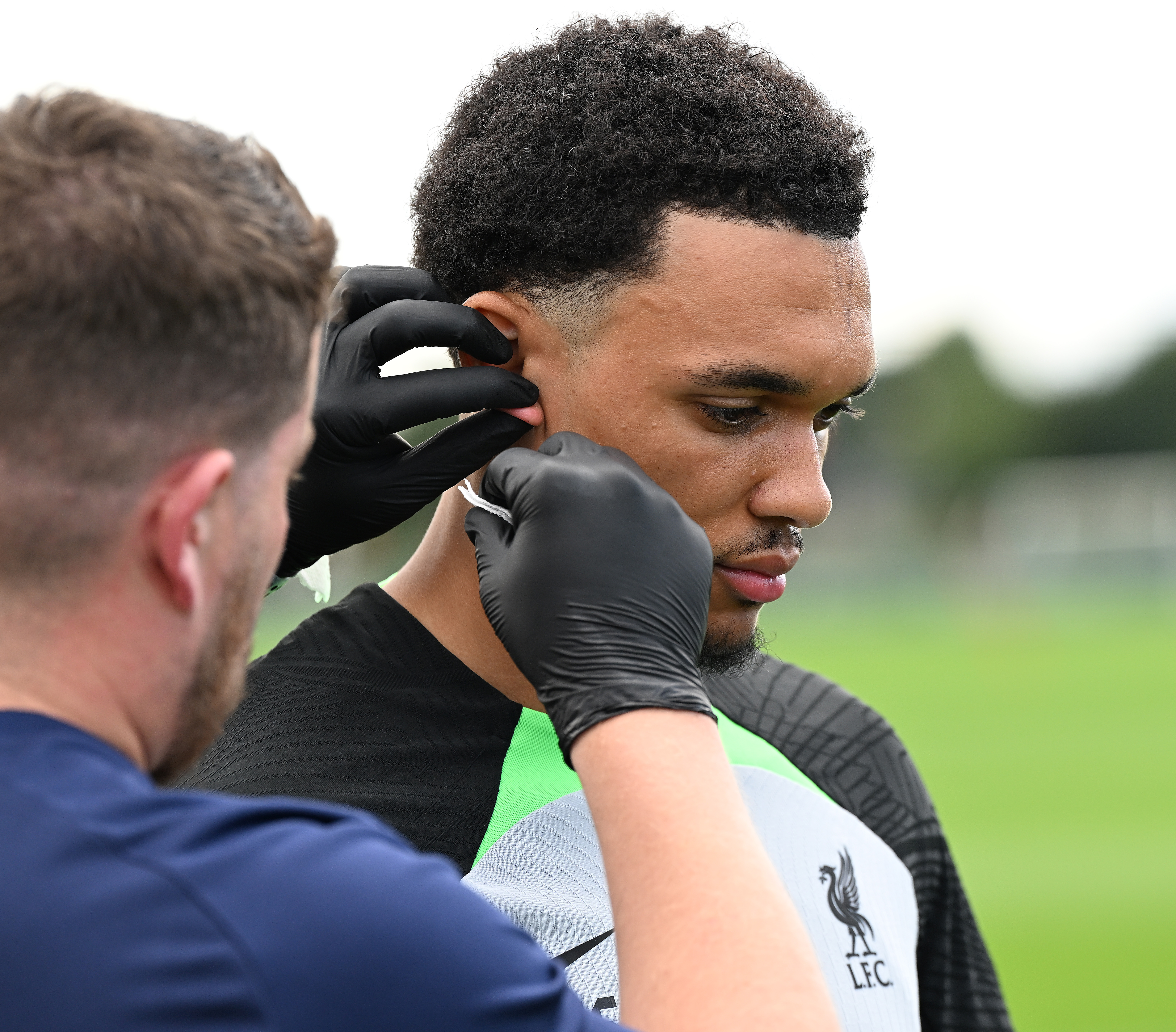 Ready to do the job: Trent Alexander-Arnold and Liverpool have plenty to make up for in 2023/24.