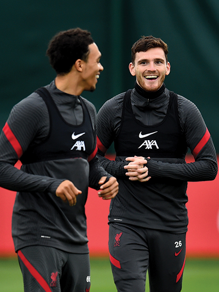 ANDY ROBERTSON: Det eneste som stopper ham i å få en 10-er, er at jeg gjerne skulle sett at han fant nettet litt oftere.