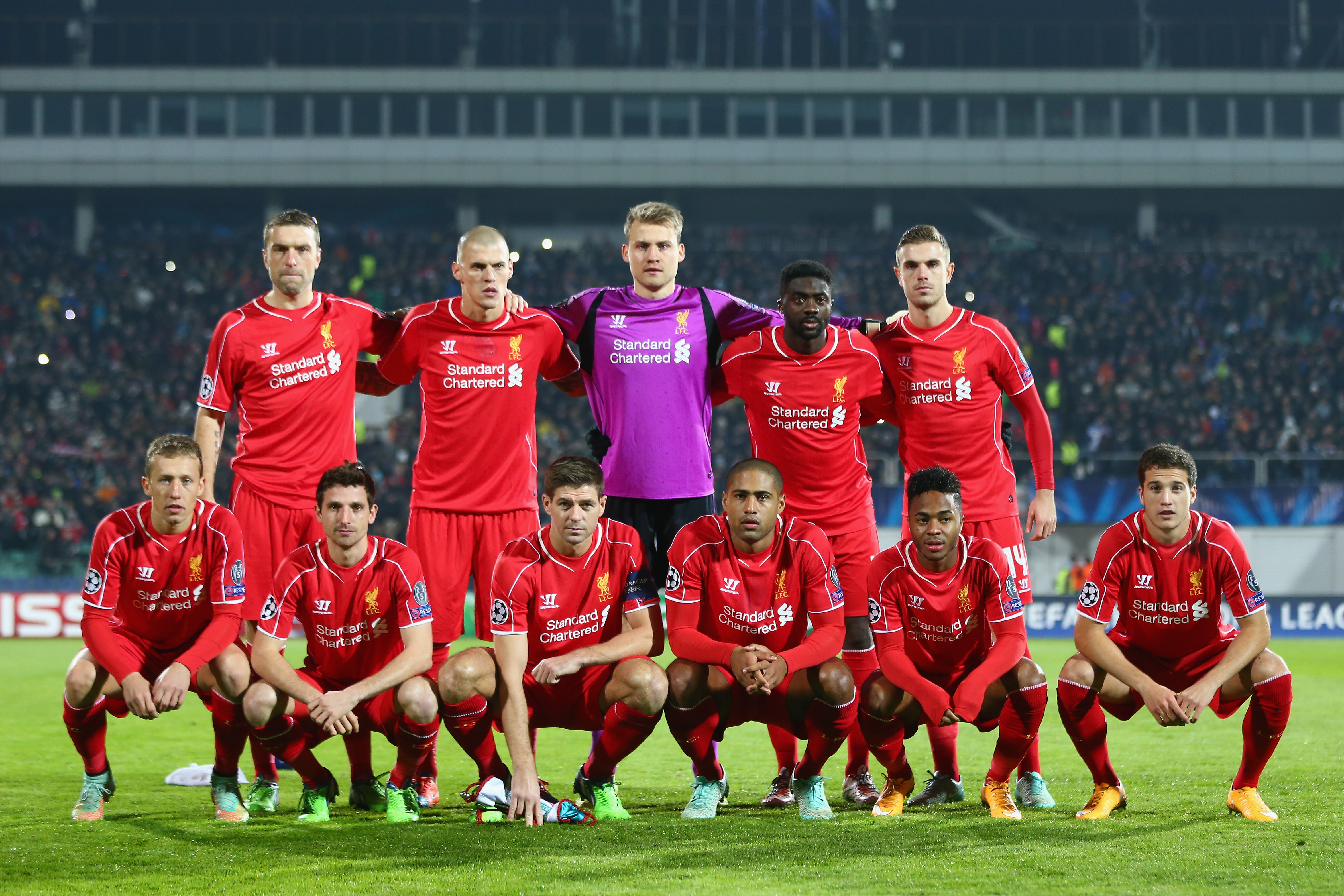 HVA SKJEDDE MED LAGET: De elleve som startet borte mot Ludogorets i Champions League 2014.