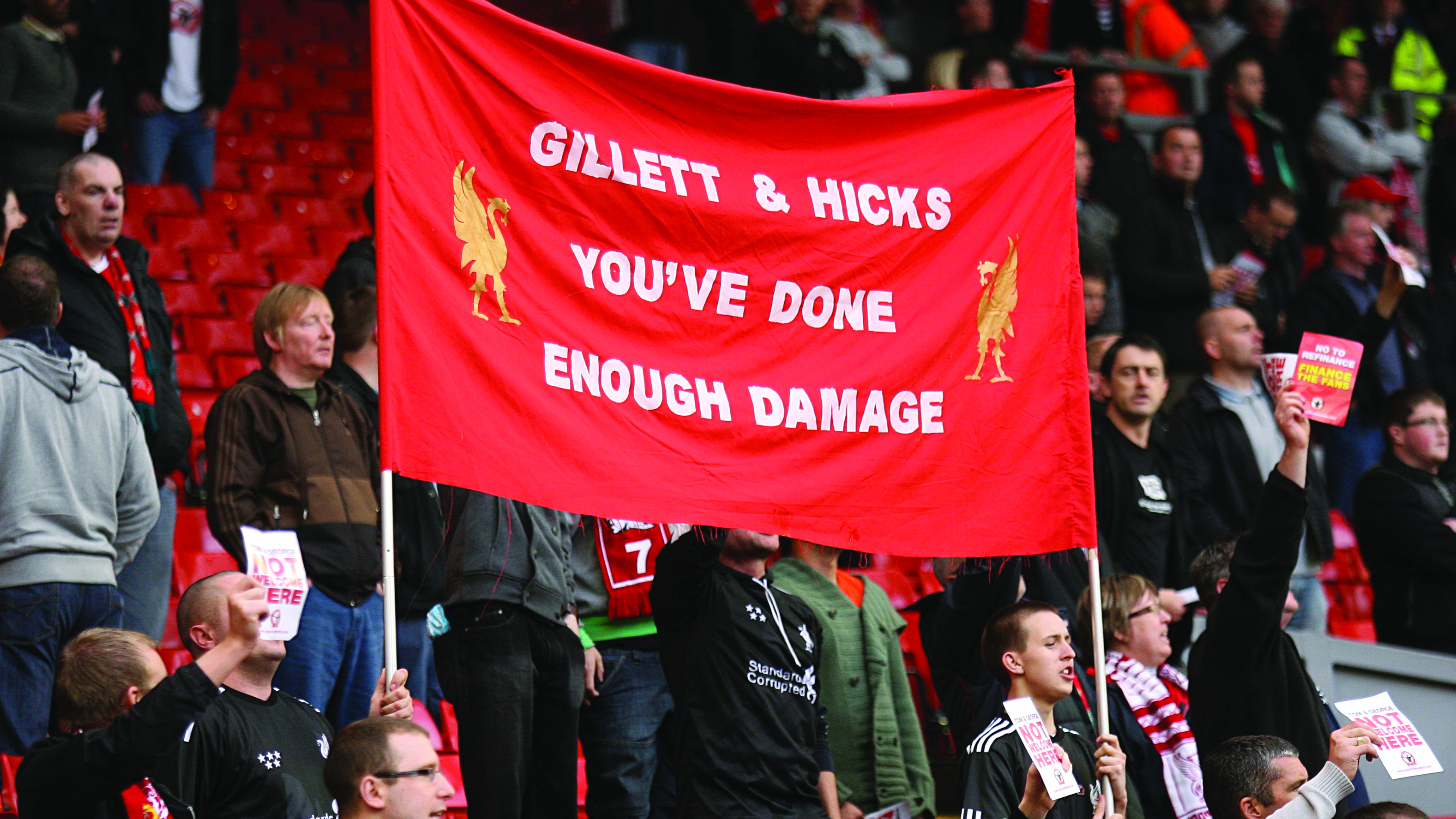 Spirit of Shankly ble stiftet i protest mot de amerikanske eierne Hicks og Gillett.