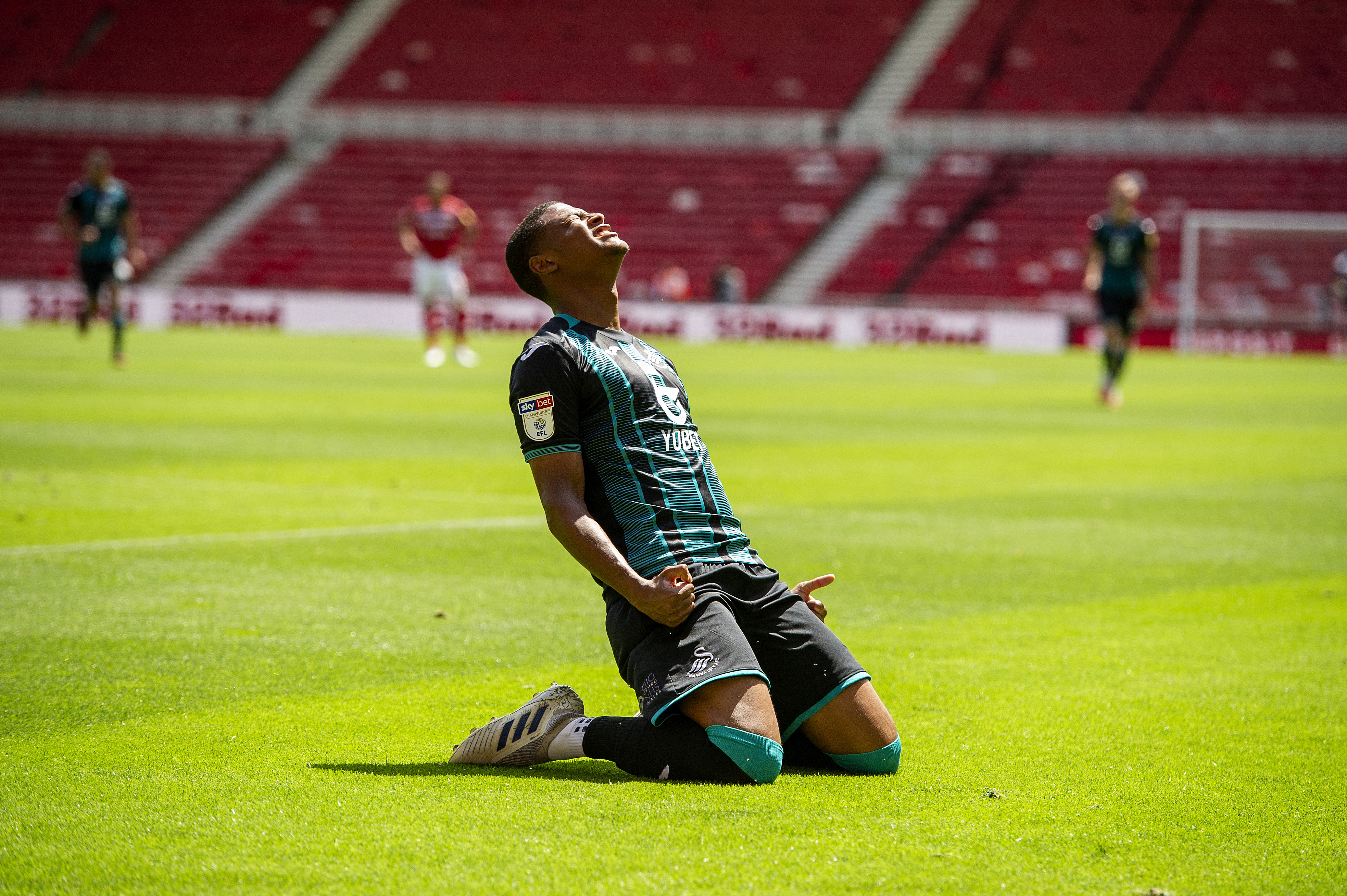 PRESENTASJON: Brewster viste seg frem for verden i Wales.