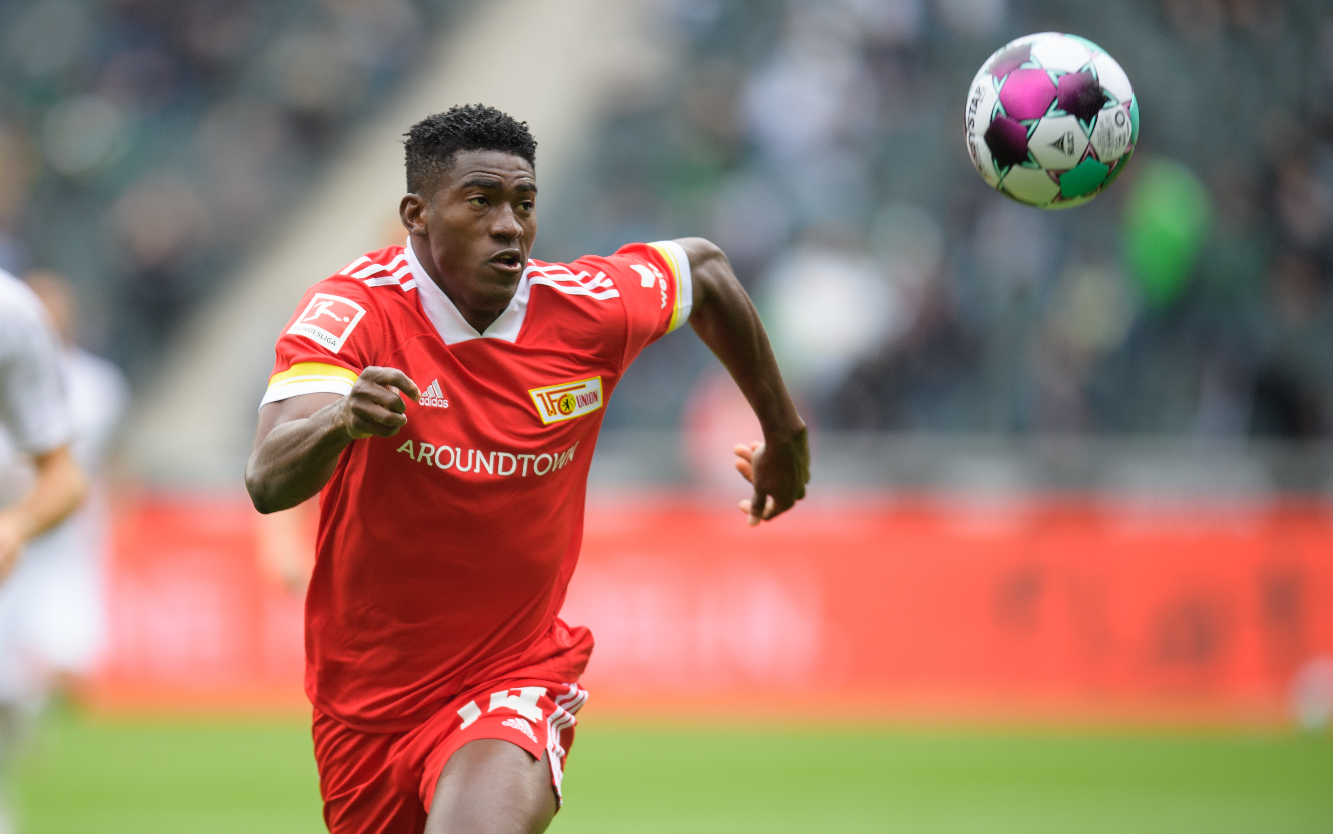 LITE SPILLETID: Taiwo Awoniyi sliter med å få spilletid i Union Berlin.