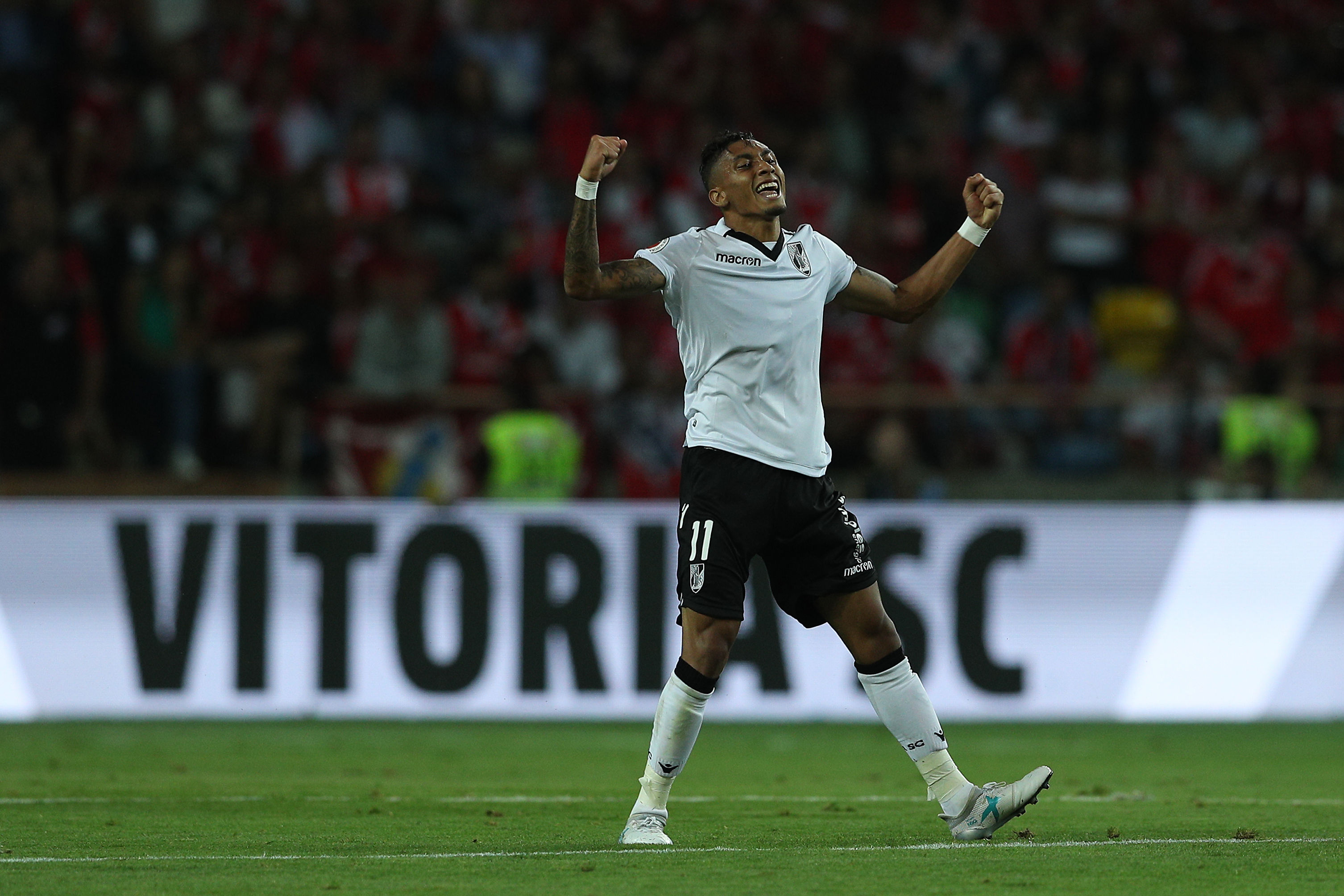 VITORIA GUIMARAES: Raphinha endte til slutt i portugisisk fotball.