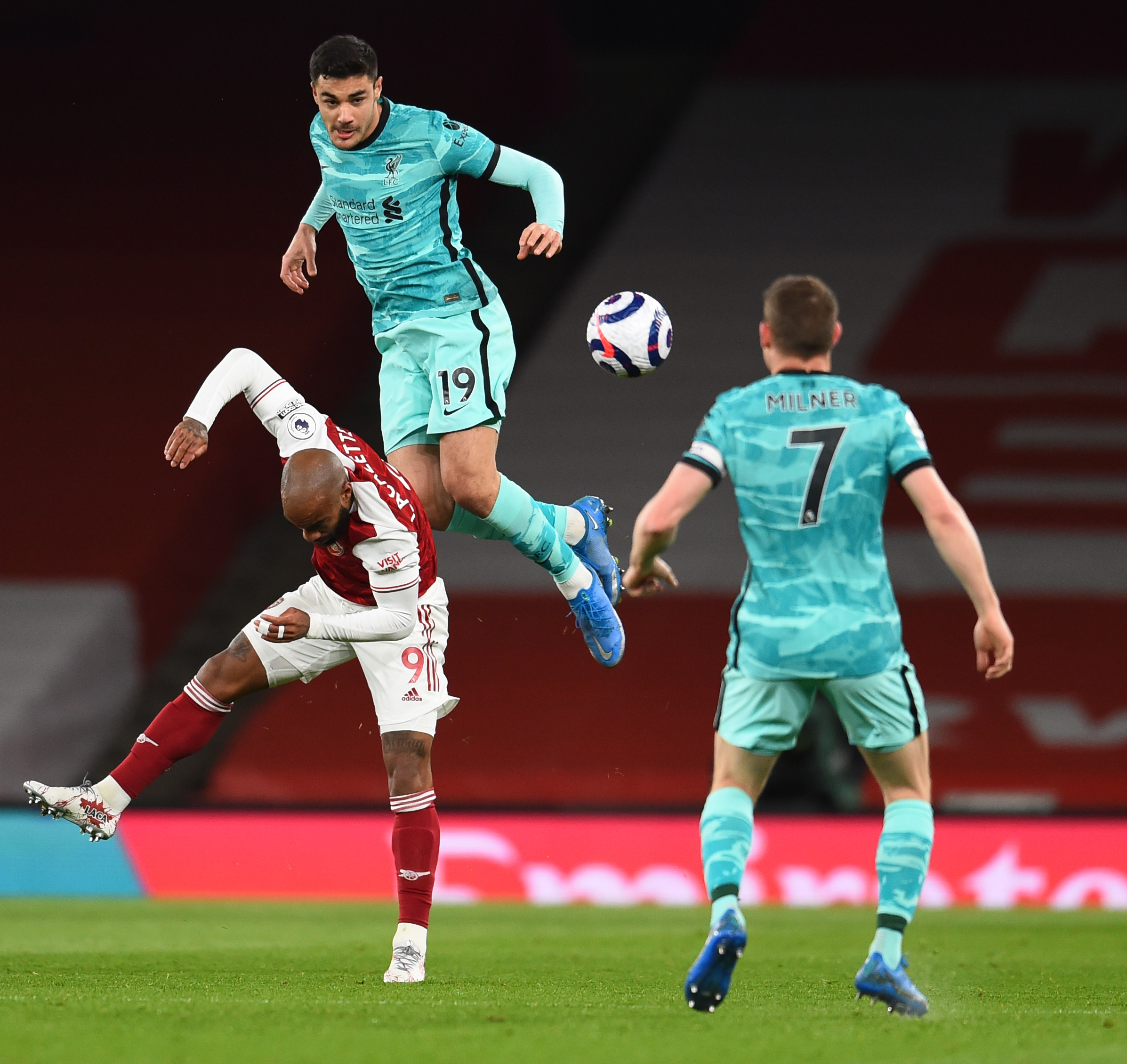 GOD: Ozan Kabak imponerte i kampen mot Arsenal.
