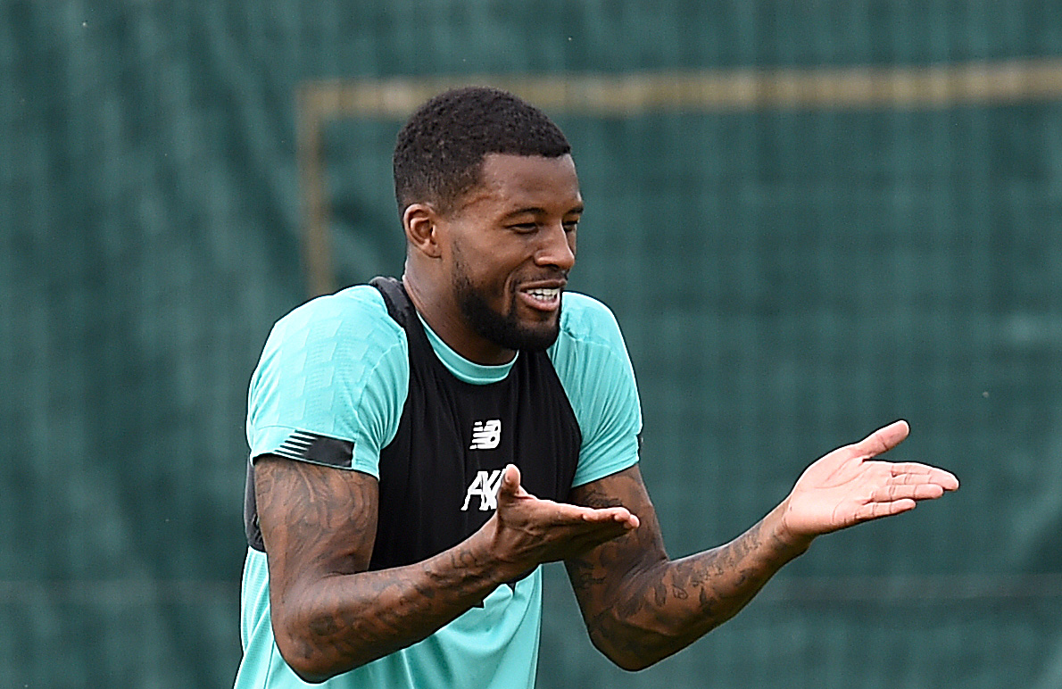 HAR INGEN PLHAR INGEN PLANER OM Å SKIFTE BEITE: Men Georginio Wijnaldum har bare ett år igjen av sin Liverpool-kontrakt.