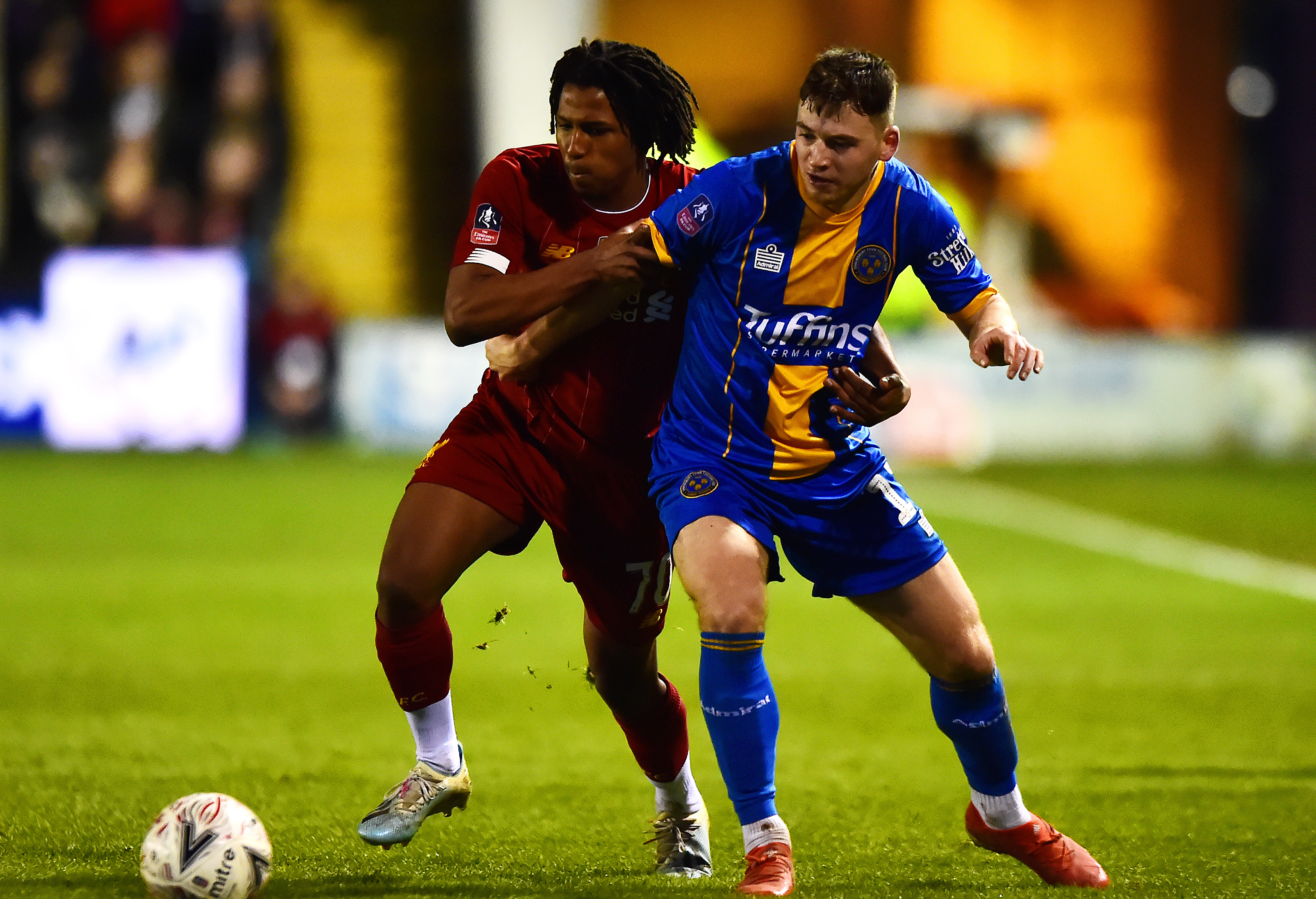 SKADET: Yasser Larouci spilte i den første kampen mot Shrewsbury, men fikk en hamstringskade da Liverpool U23 spilte 2-2 borte mot Wolverhampton den 29. januar.