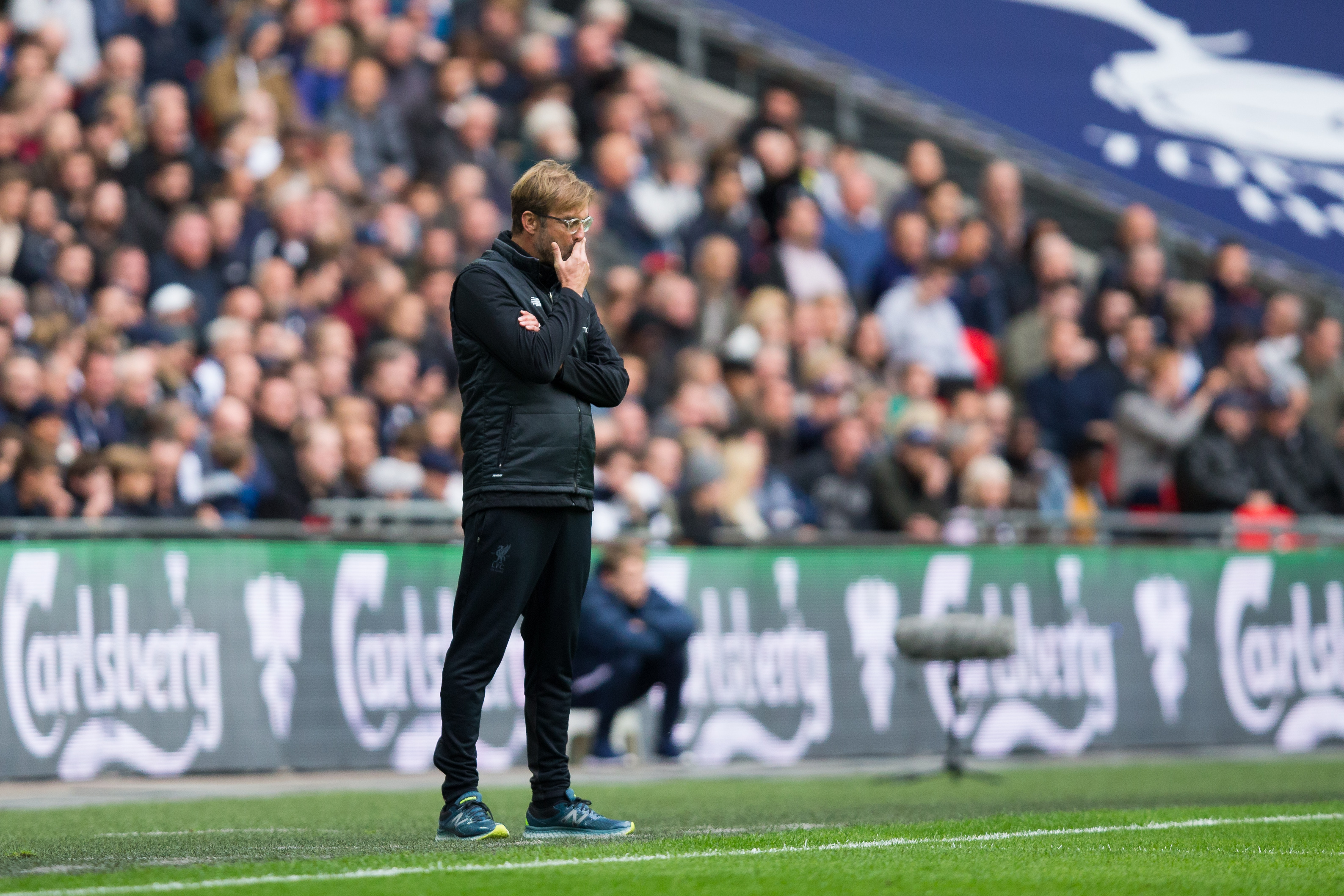 BETENKT: Klopp så laget bli knust av Tottenham.