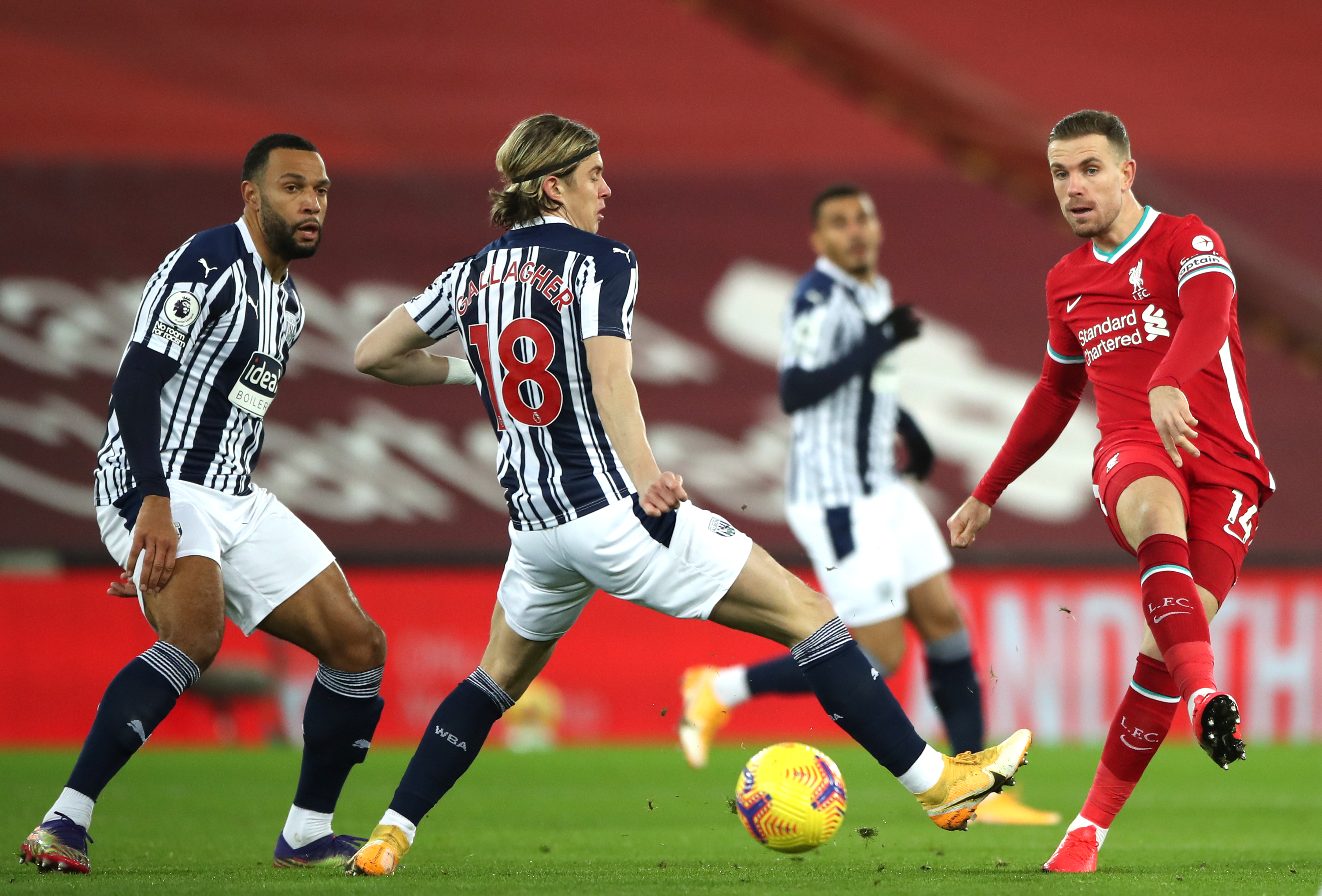 AVGA POENG: West Bromwich er det eneste laget som har tatt poeng fra Liverpool på Anfield denne sesongen.