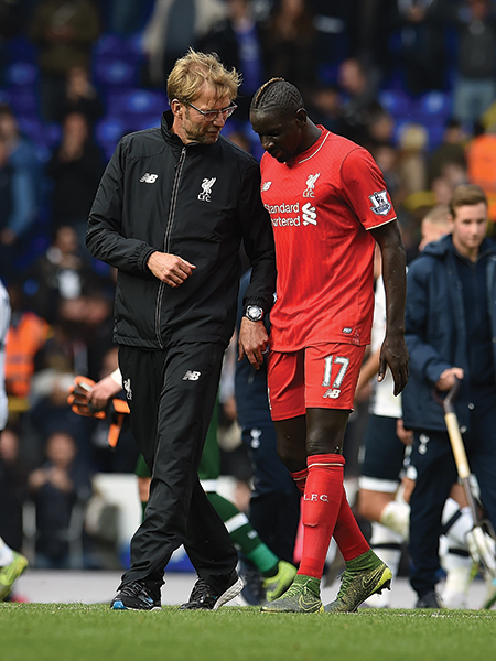 Det ble konflikt mellom Jürgen Klopp og Mamadou Sakho
