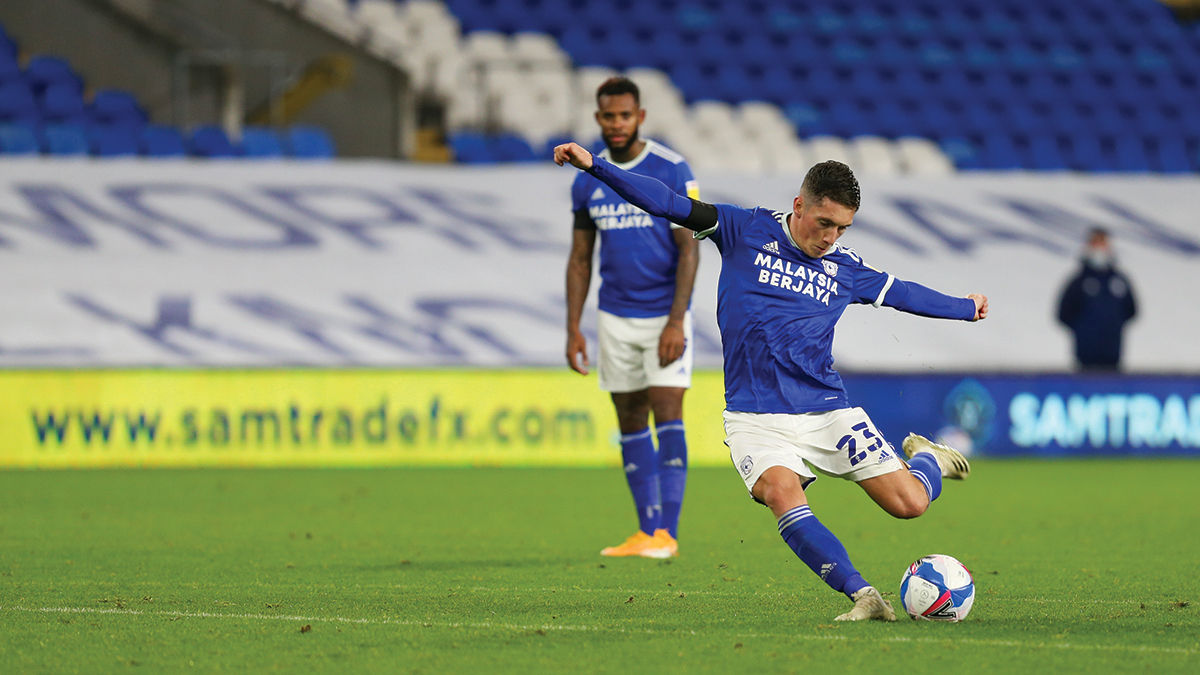 Harry Wilson er nå utlån i Cardiff, en sesong etter tidligere utlån i Derby og Bournemouth.
