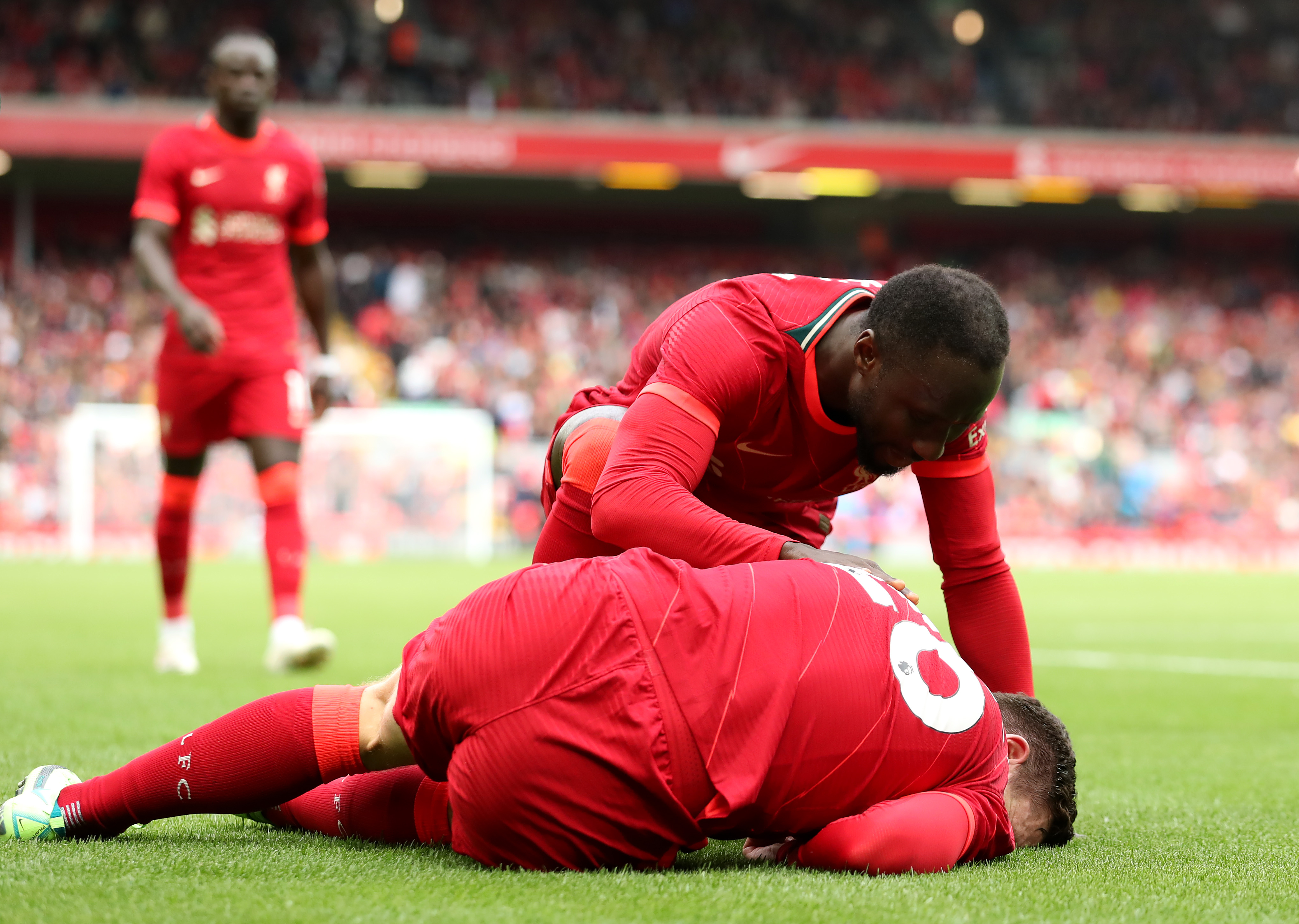 SKADET: Andy Robertson kan miste ligastarten.