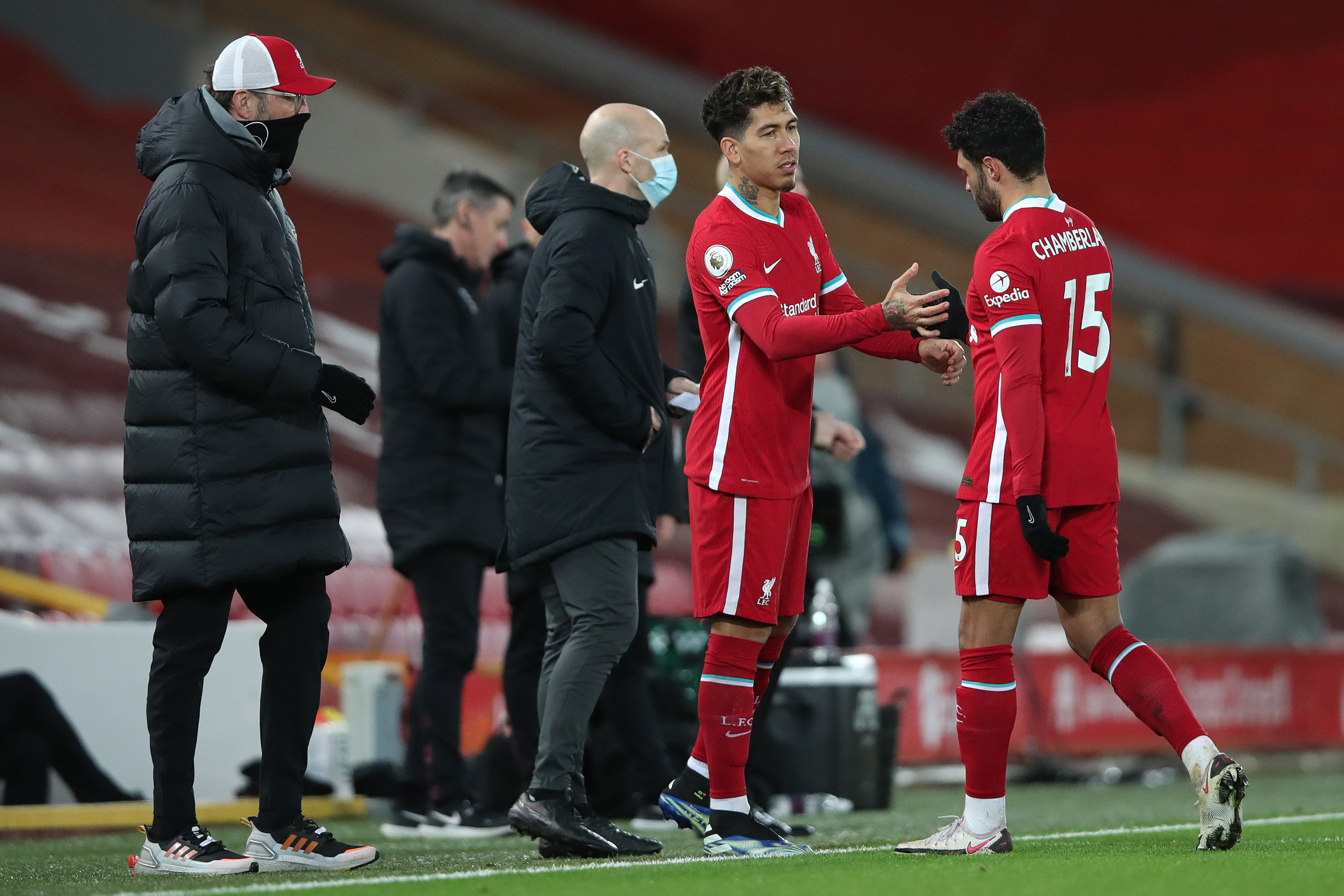 SKUFFET: Alex Oxlade-Chamberlain fikk sjansen fra start, men tok ikke vare på den.