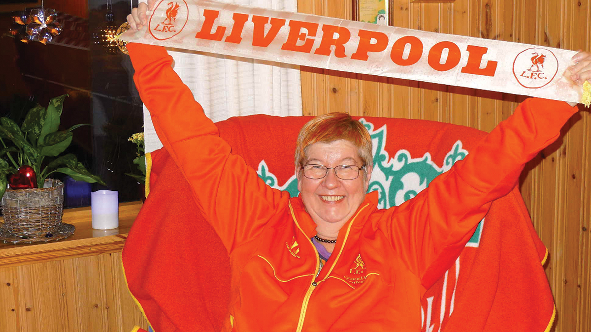 Supportersupporter i fra nord – Sylvia Nygård.